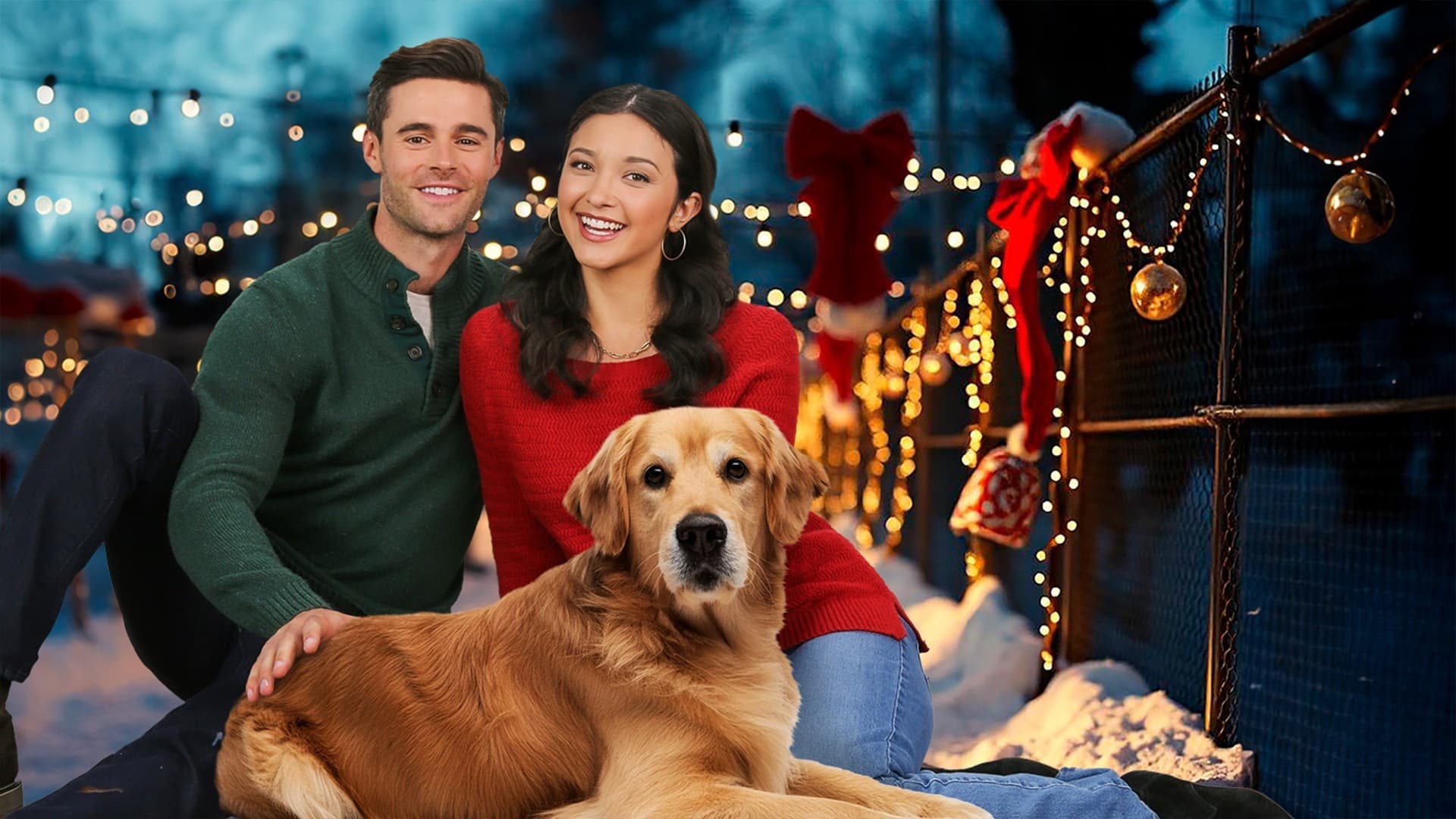 Tails of Christmas Background