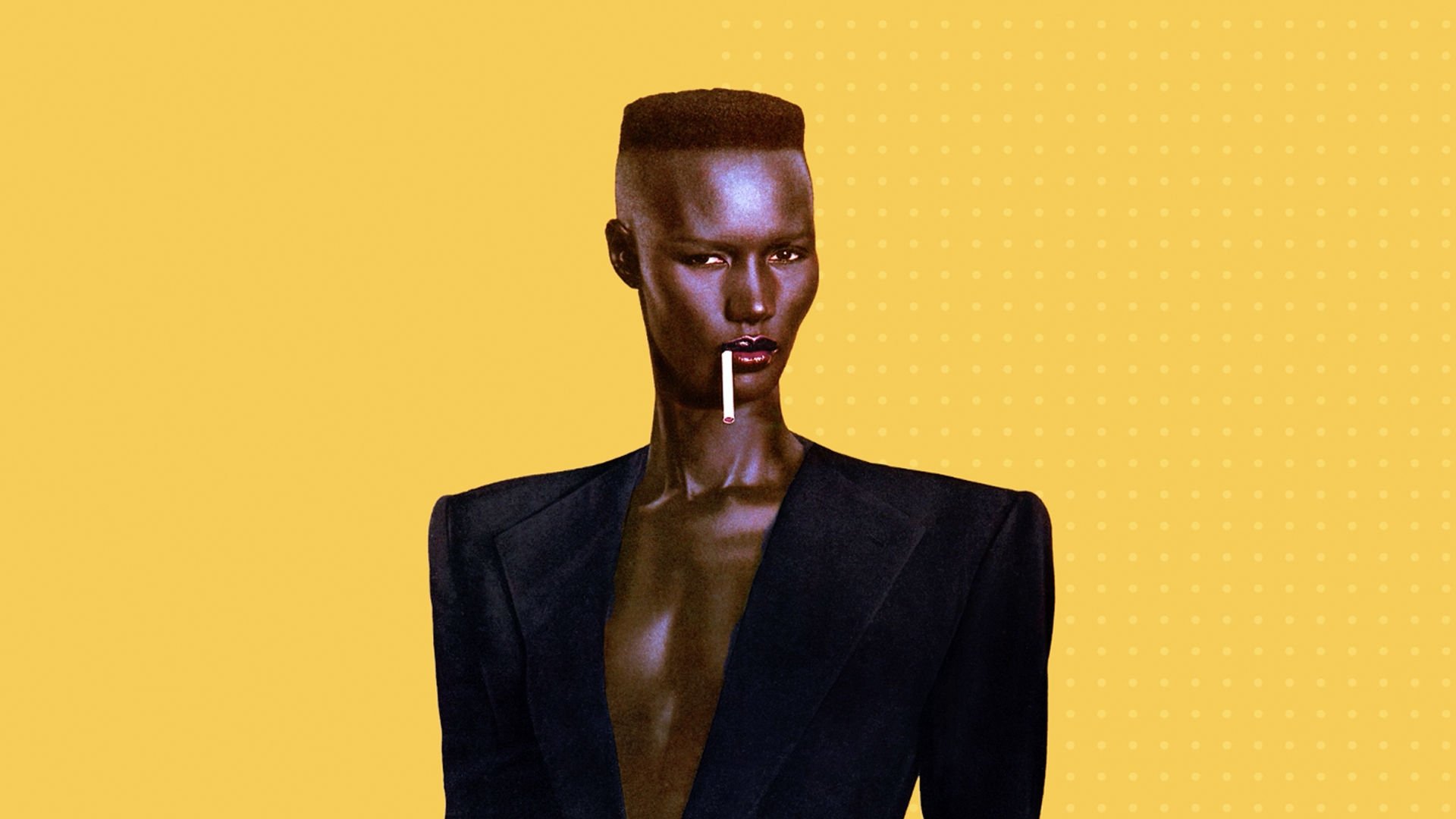 Grace Jones: A One Man Show Background