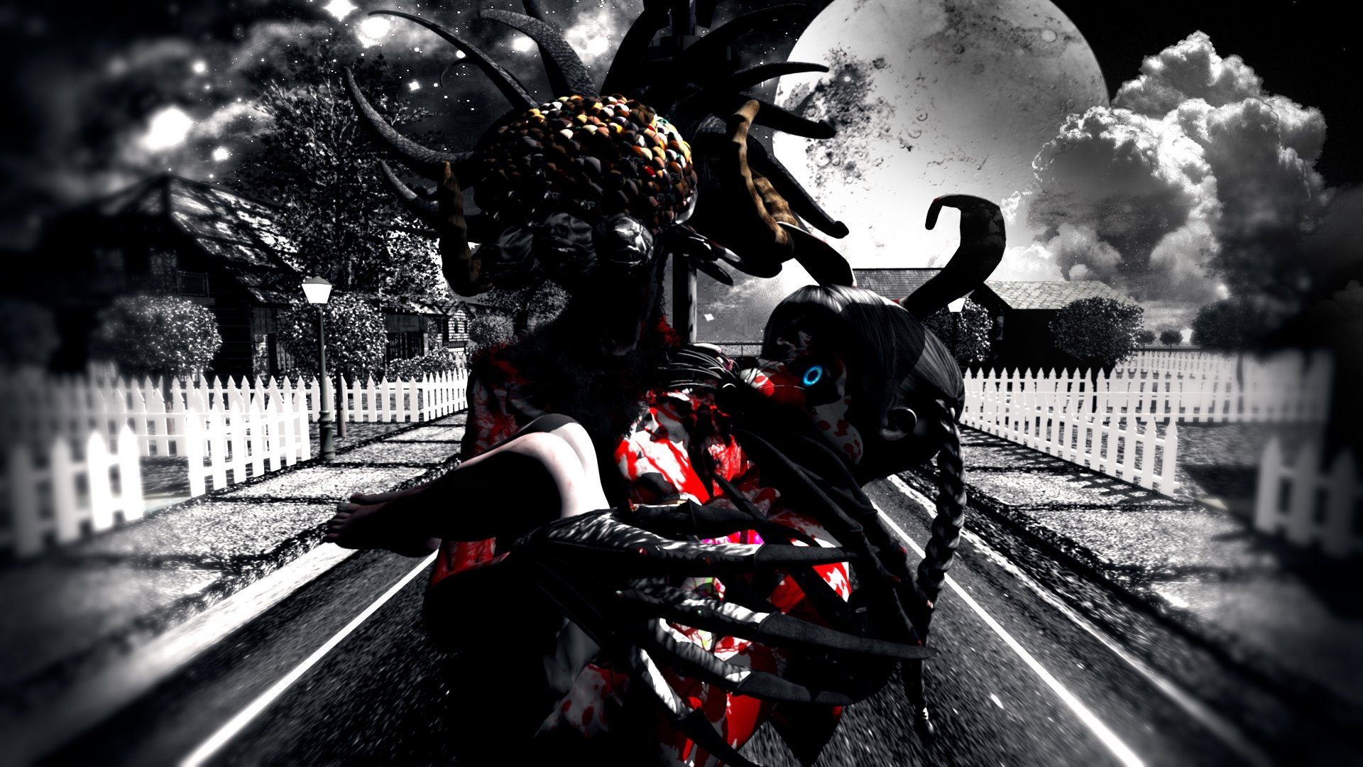 When Black Birds Fly Background