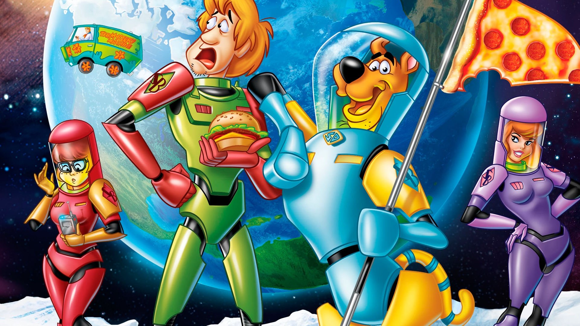 Scooby-Doo! Moon Monster Madness Background