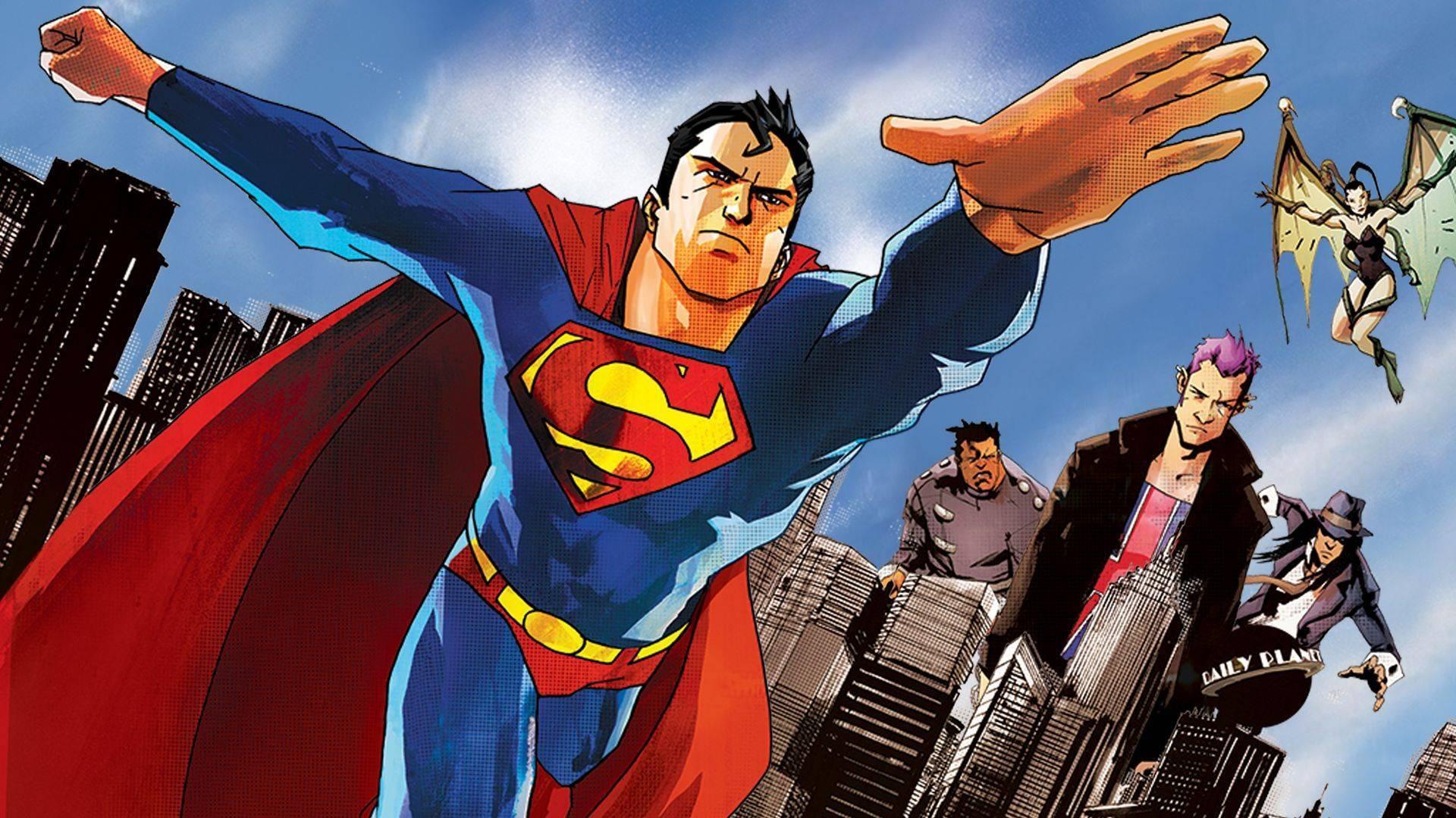 Superman vs. The Elite Background