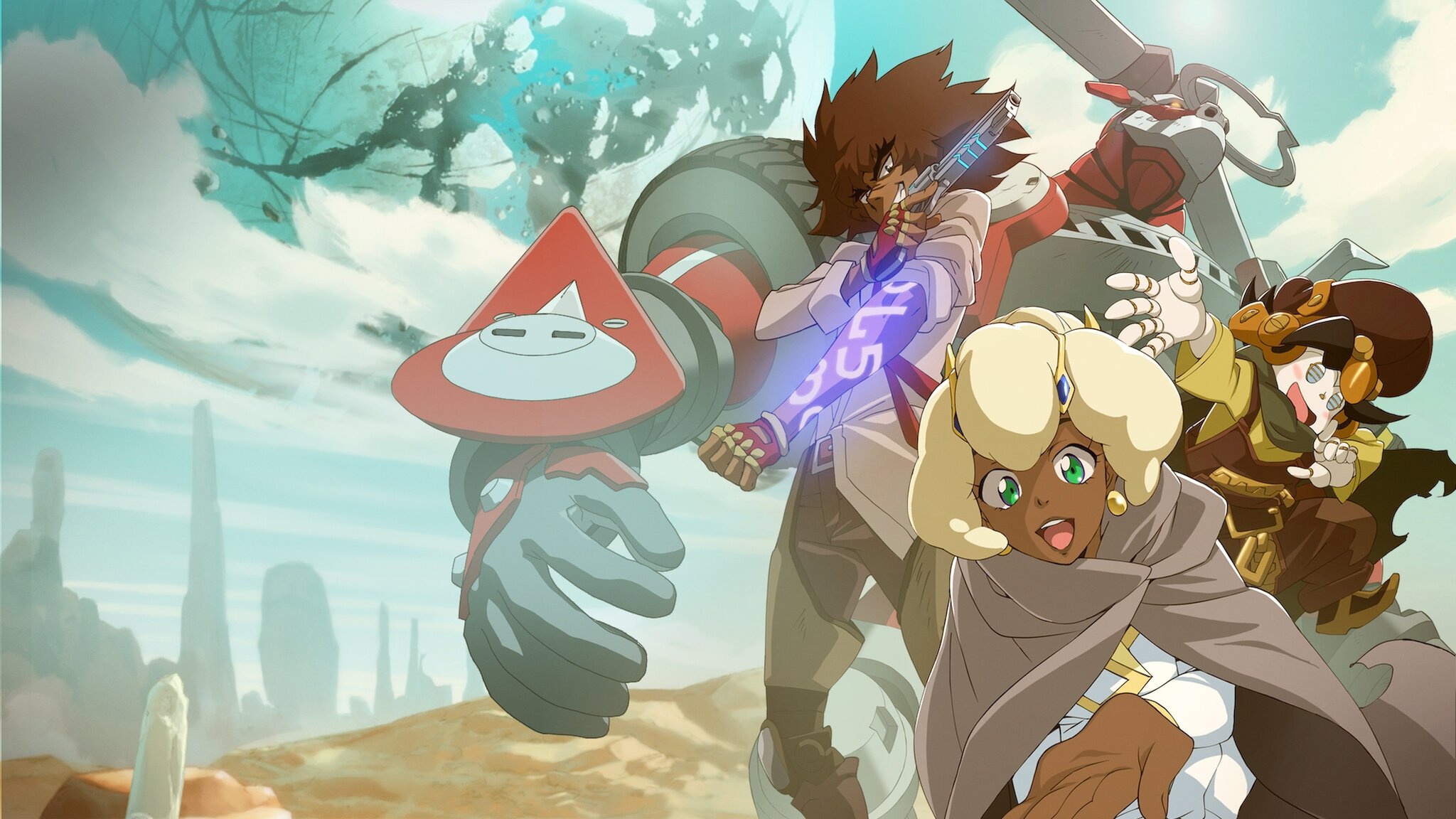 Cannon Busters Background