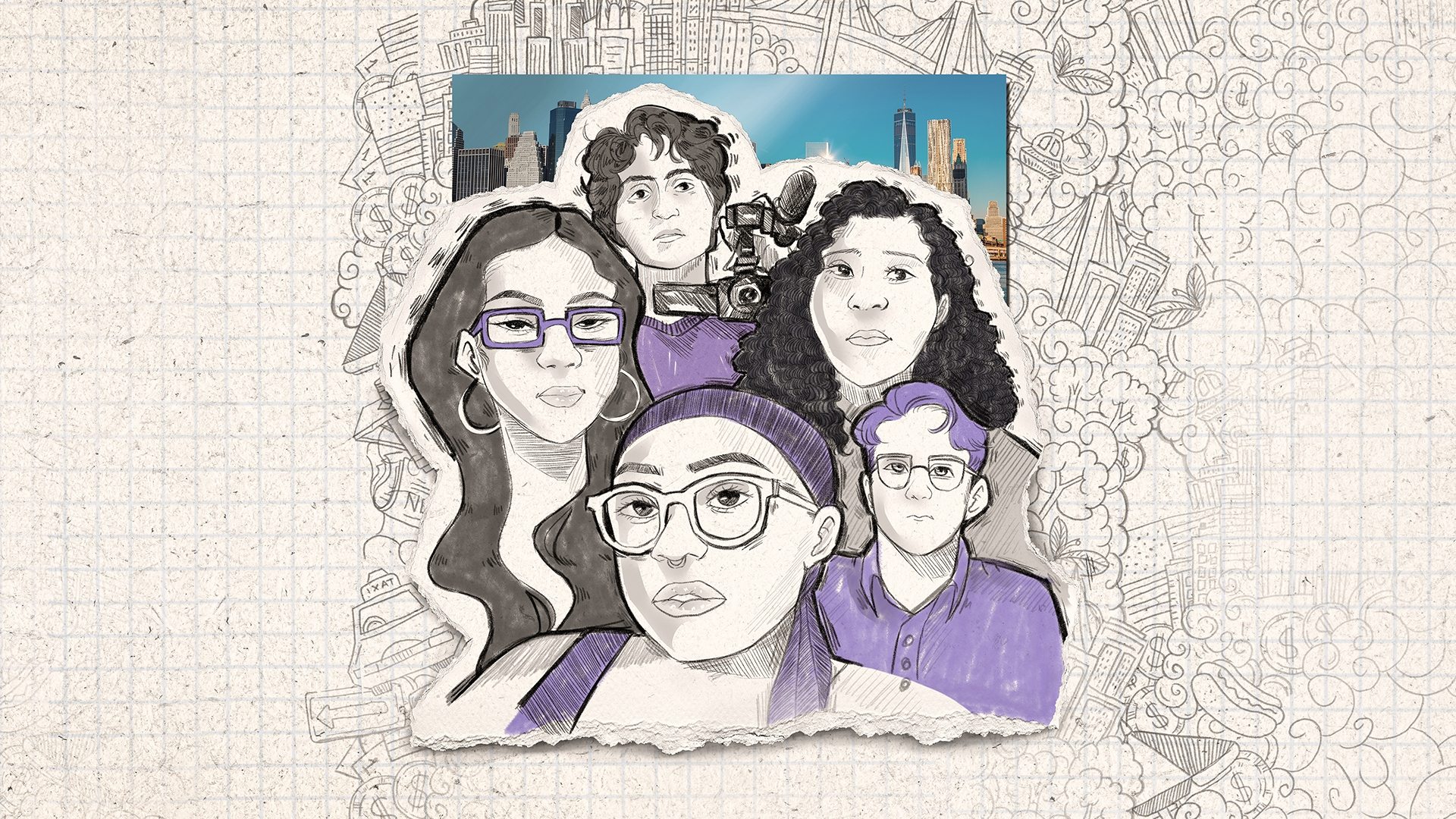 Covid Diaries NYC Background