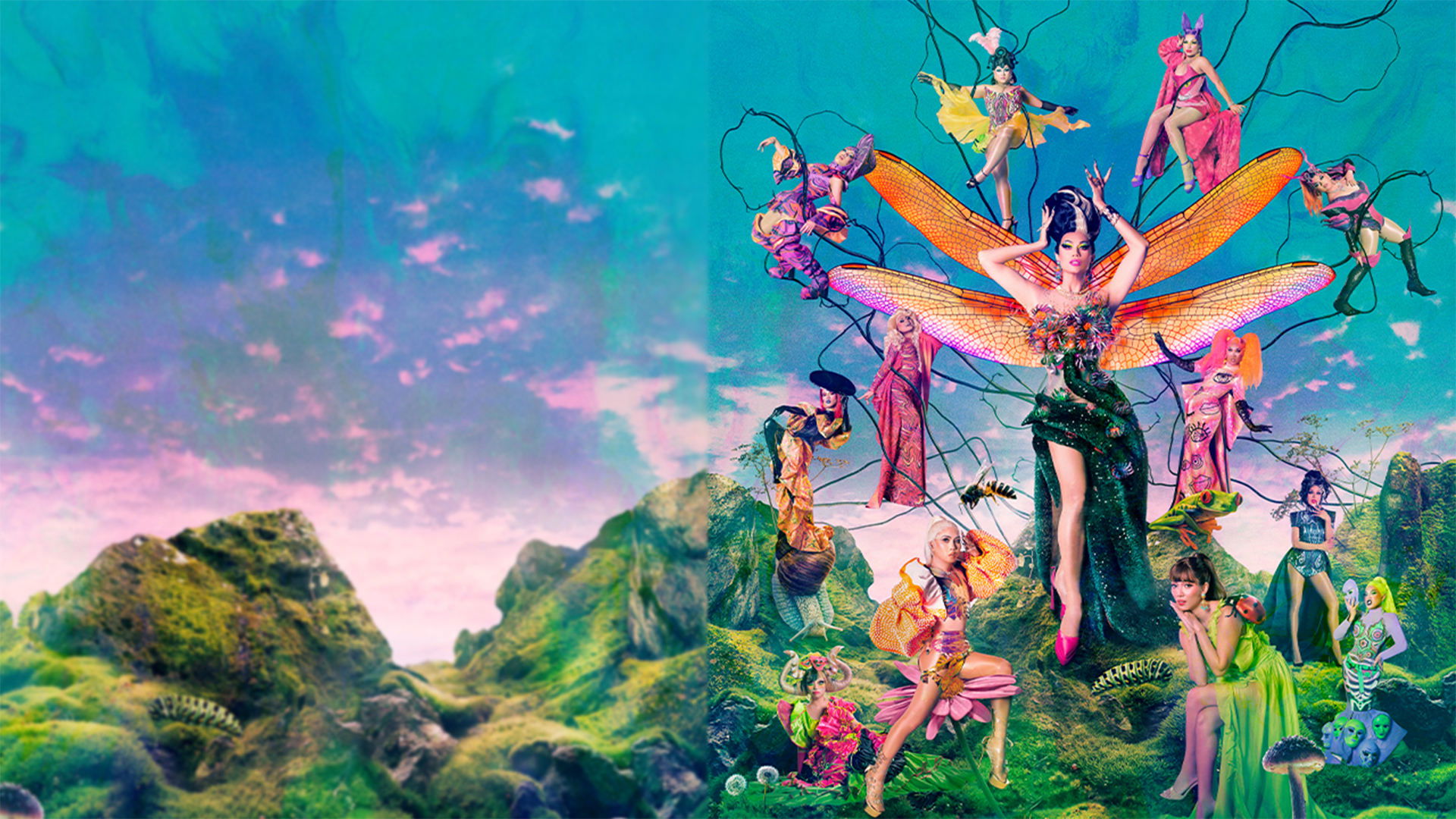 Drag Den Background