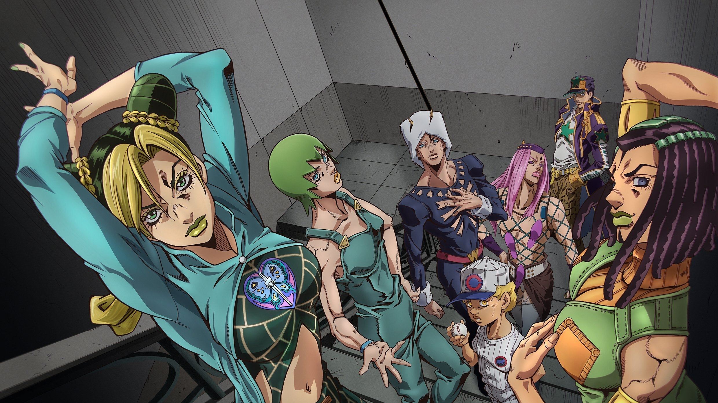 JoJo's Bizarre Adventure Background