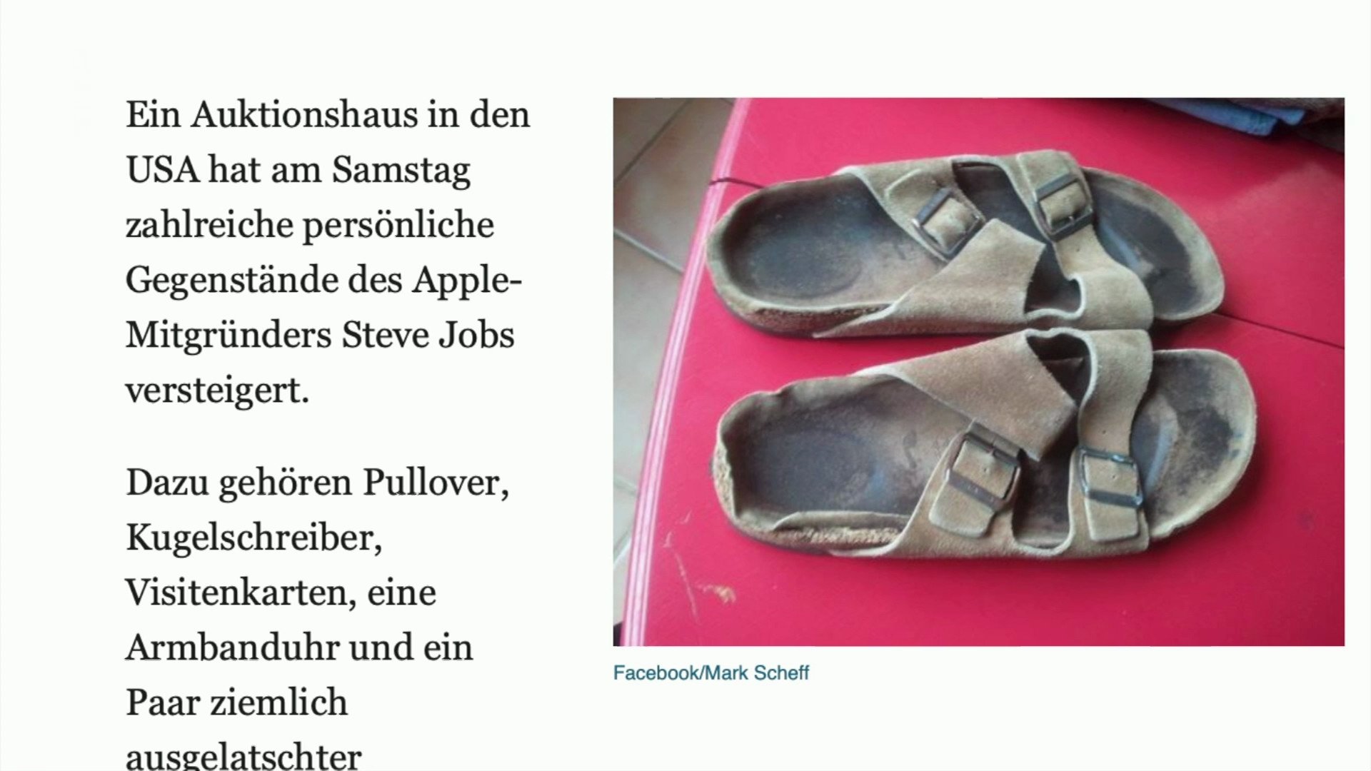 Birkenstock – Die Freiheit trägt Sandale Background