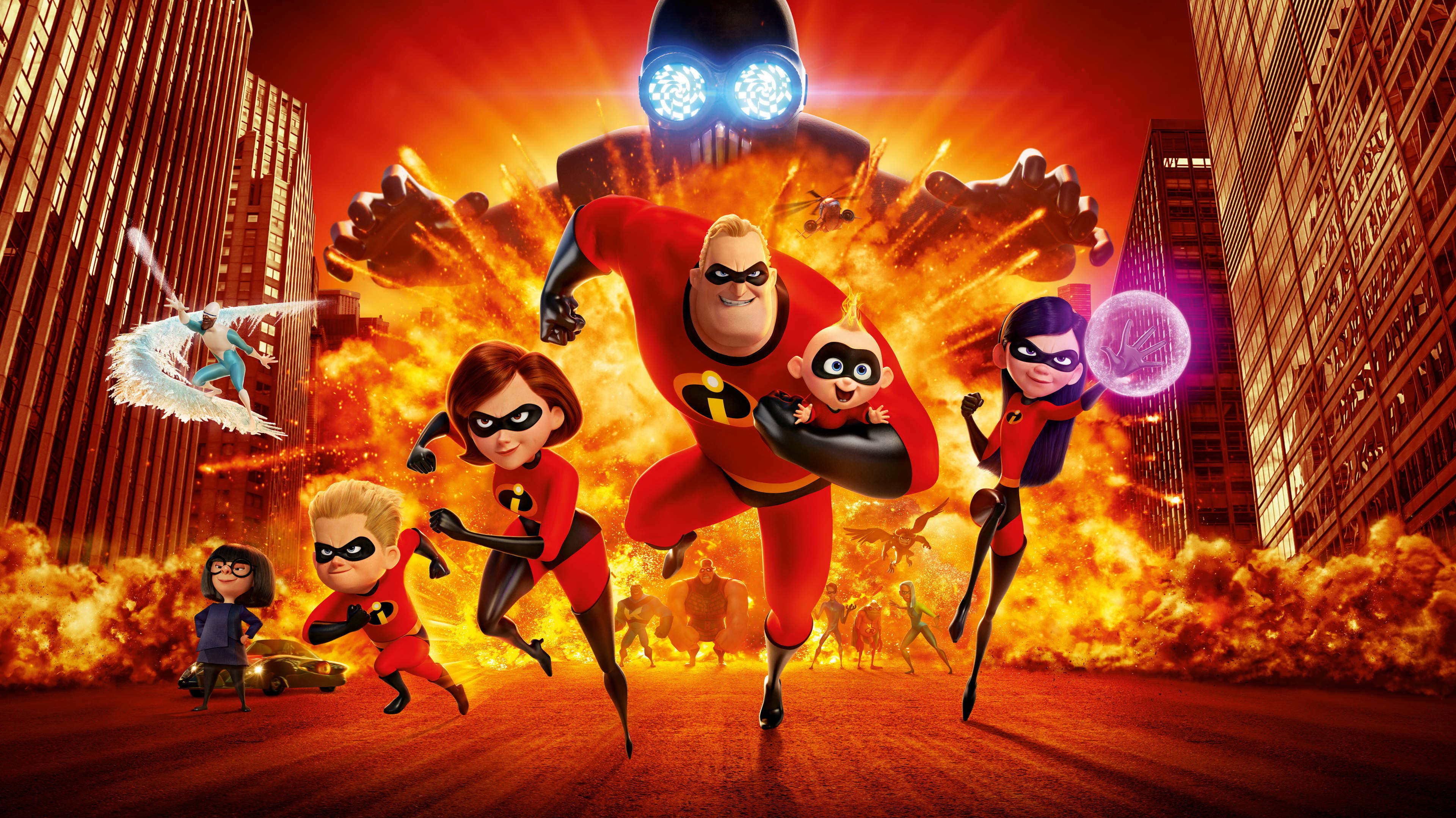 Incredibles 2 Background