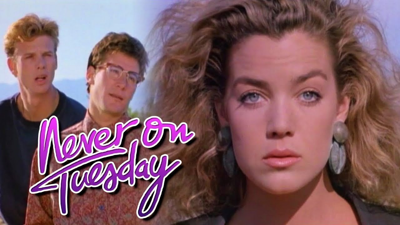 Never on Tuesday Background