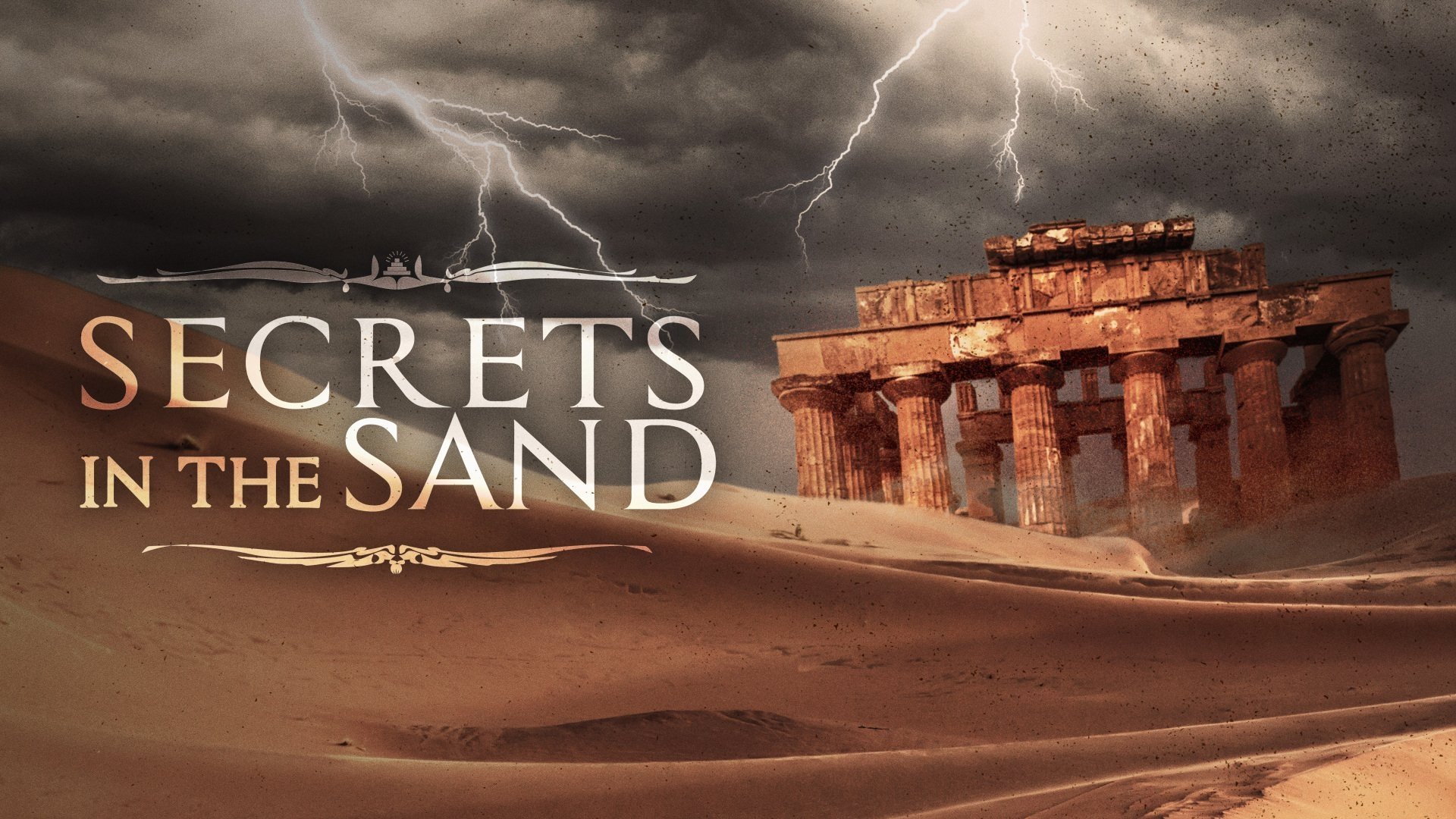 Secrets in the Sand Background