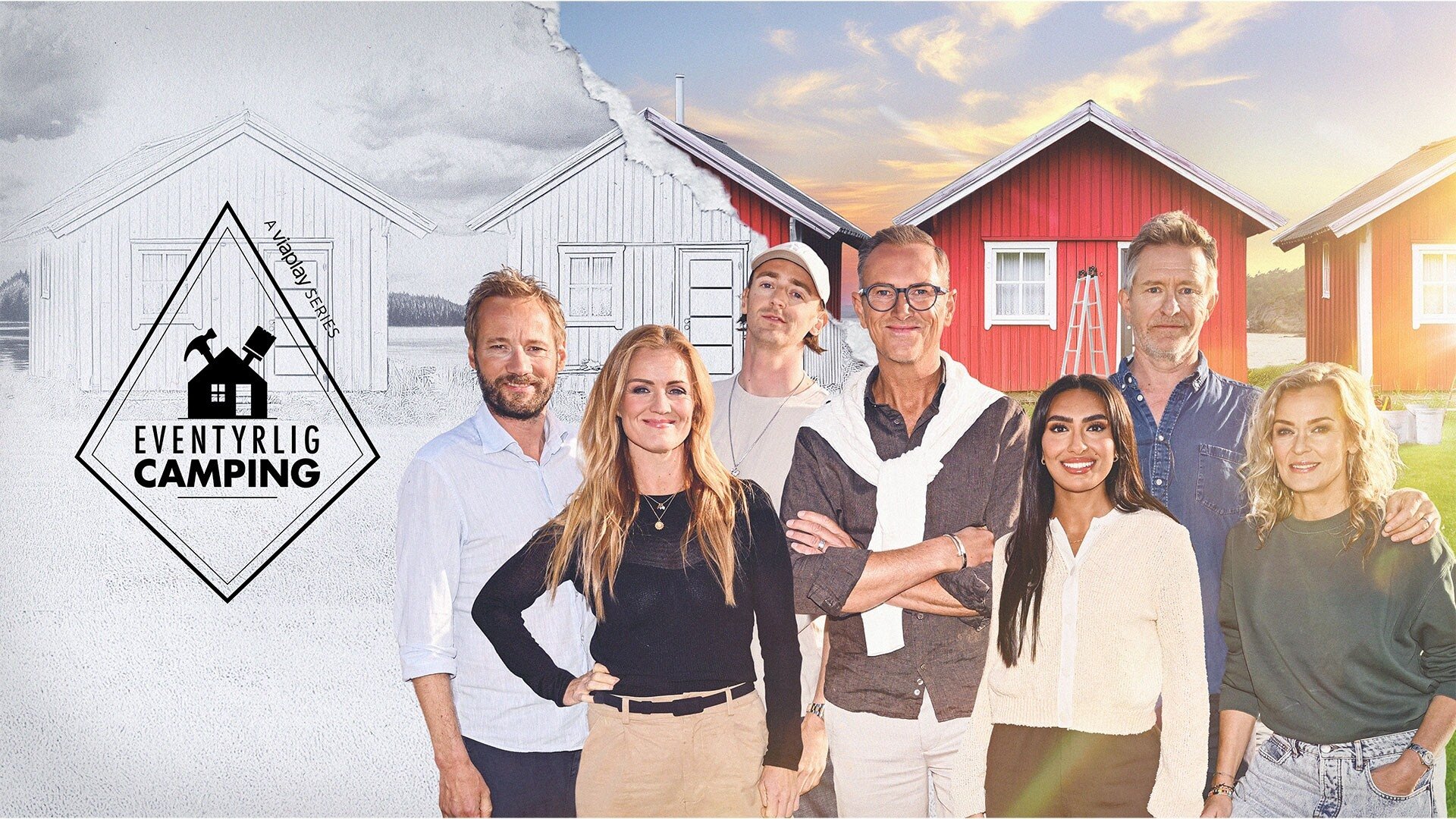 Eventyrlig camping Background