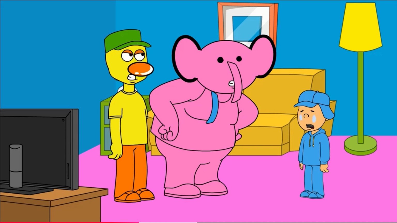 Pocoyo Gets Grounded Background