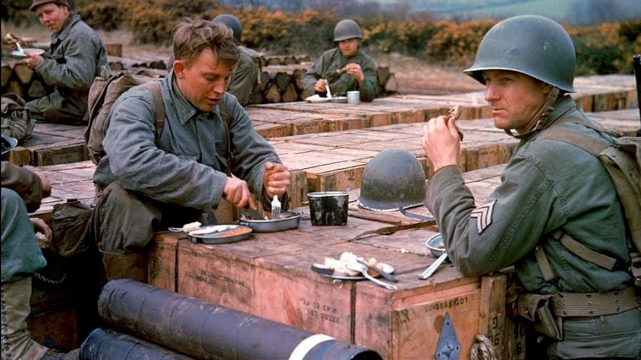 D-Day in Colour Background