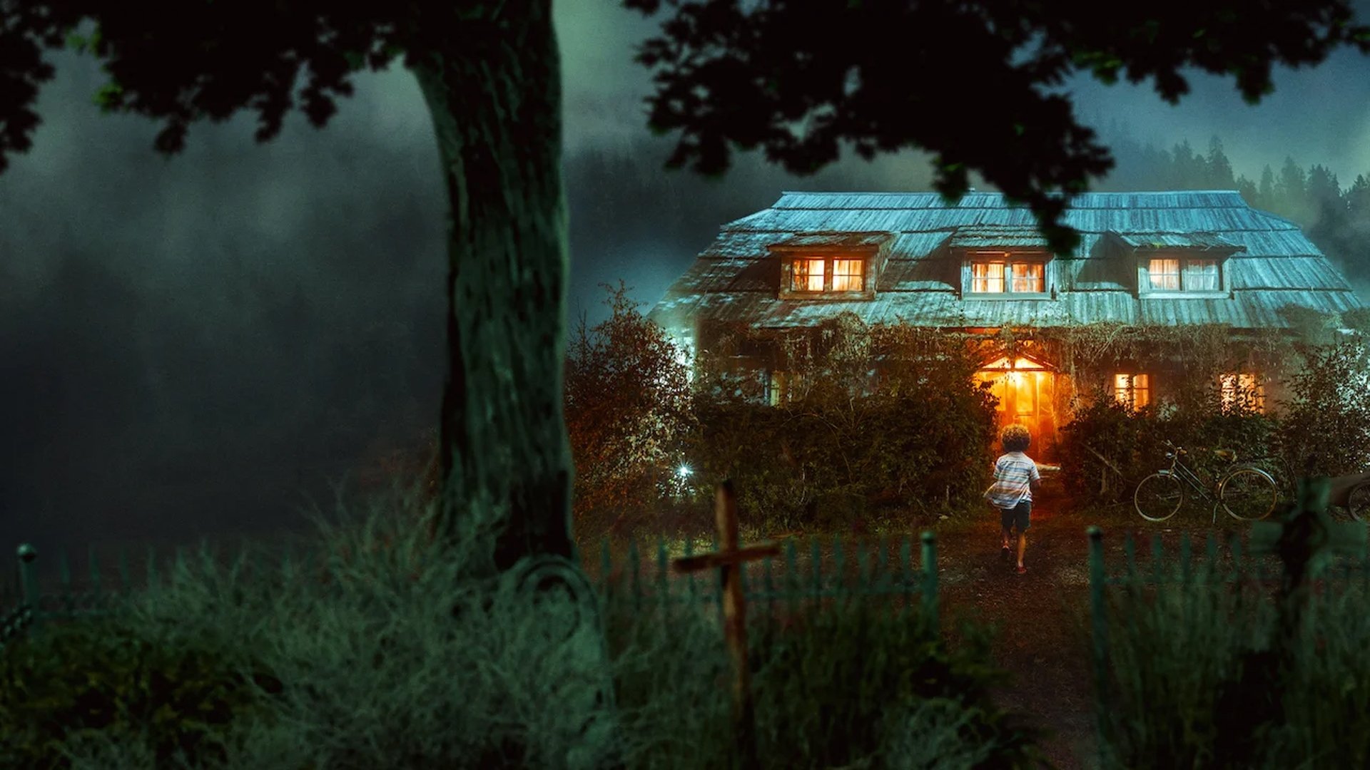 The Scary House Background