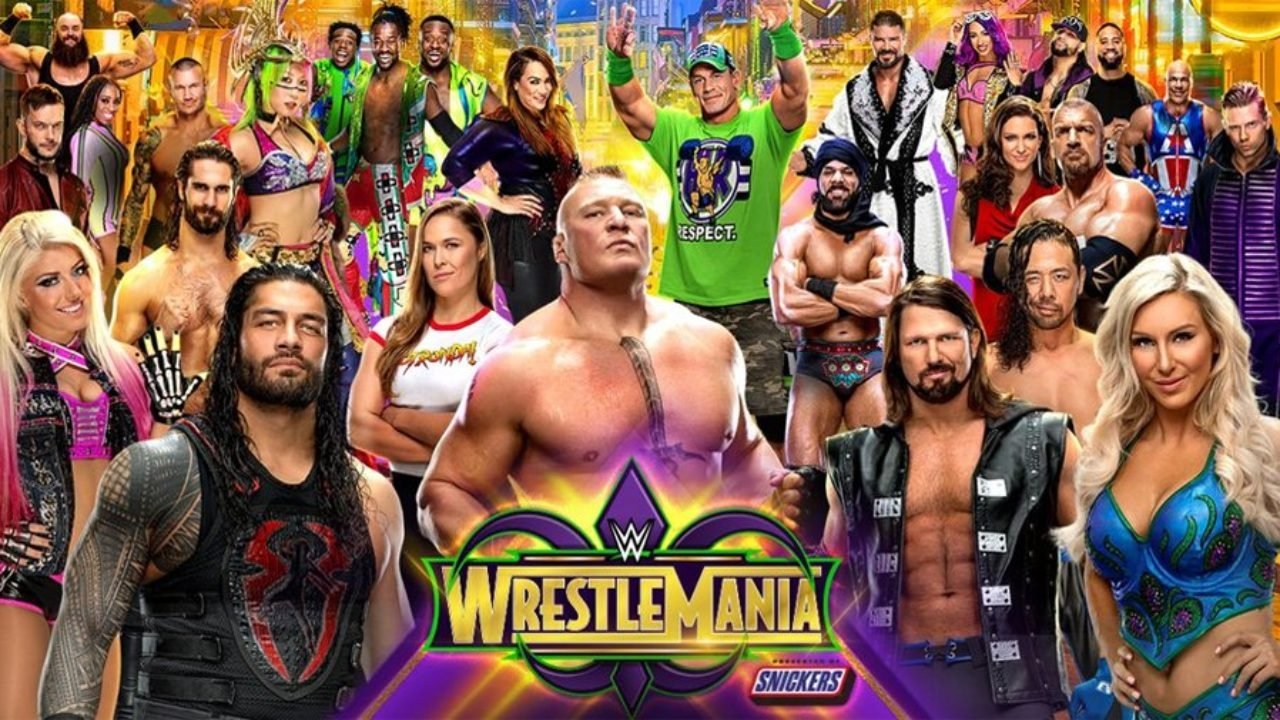 WWE WrestleMania 34 Background
