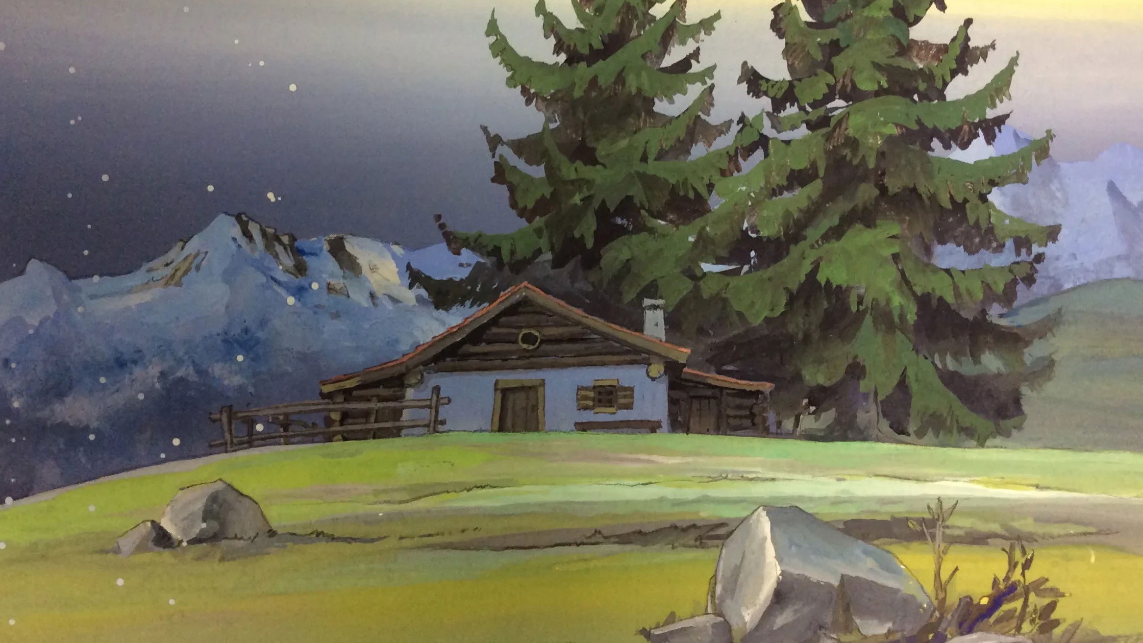 Heidi: Girl of the Alps Background