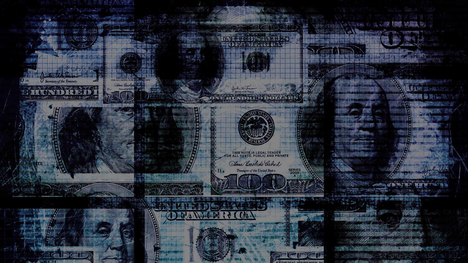Dollars noirs Background