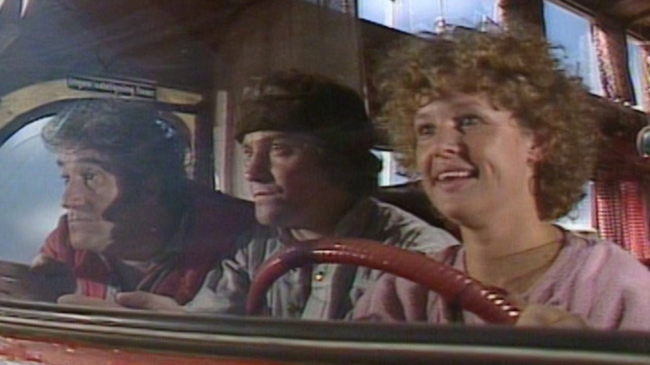 Ude på noget Background