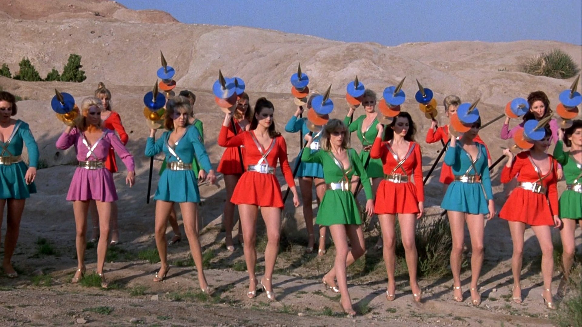 Amazon Women on the Moon Background