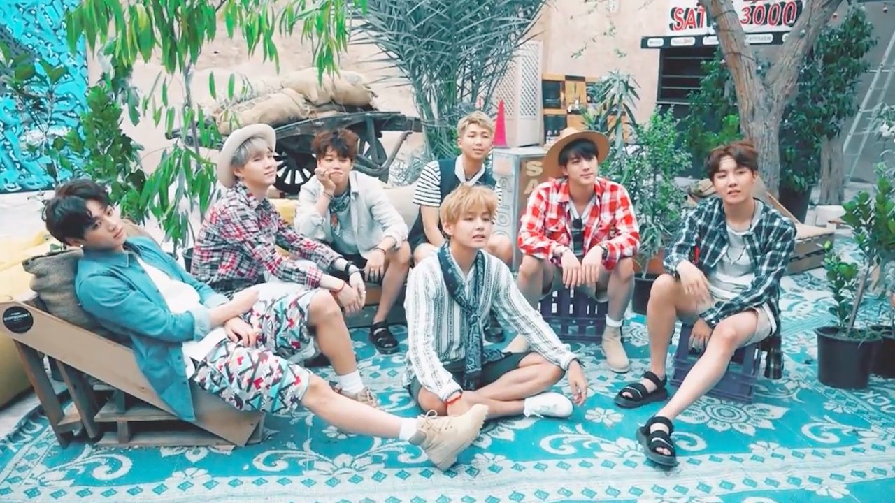 BTS Summer Package in Dubai Background