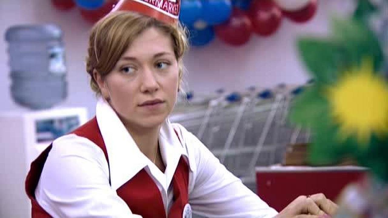Strawberry in the Supermarket Background