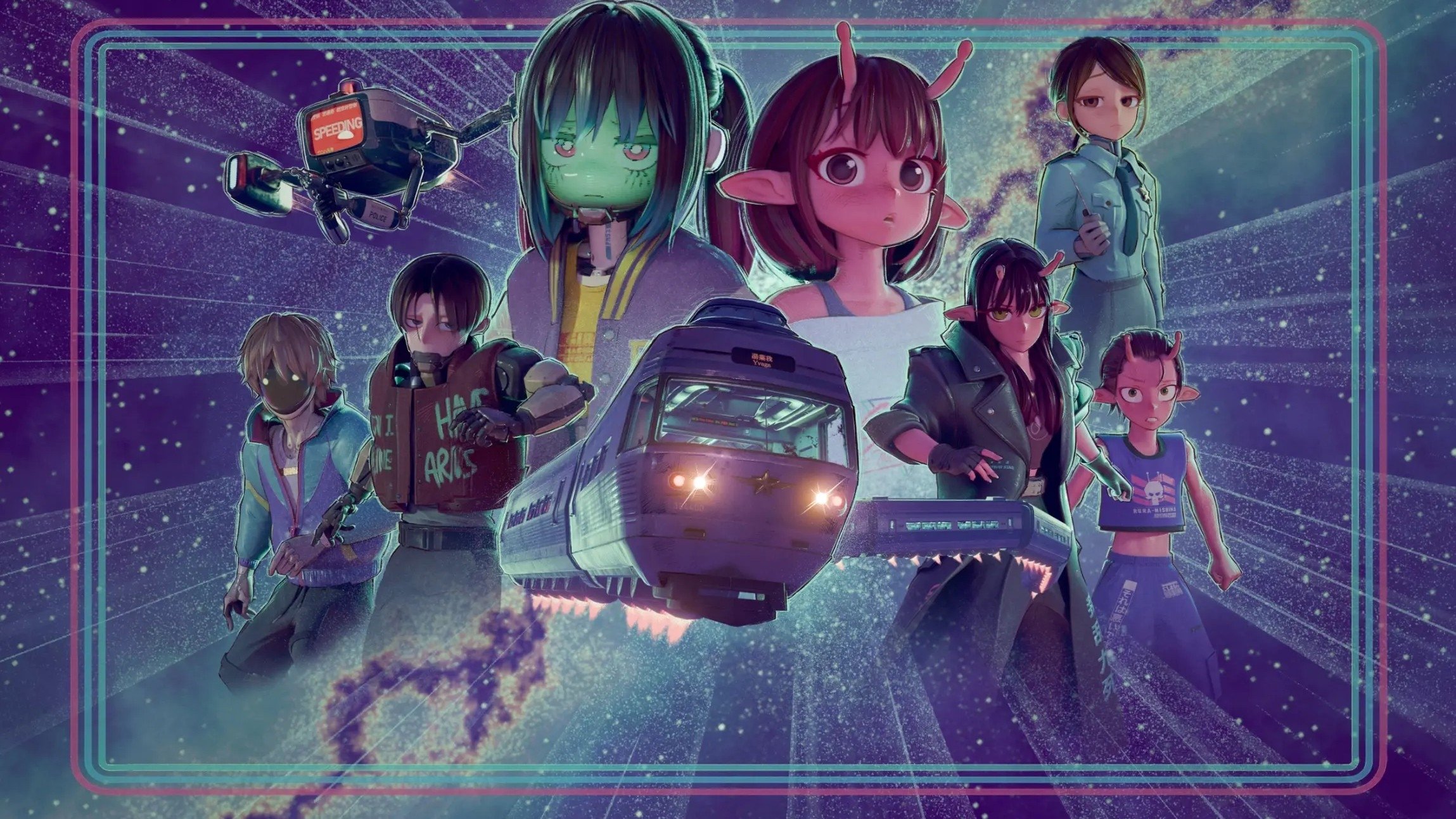 Milky☆Subway: The Galactic Limited Express Background