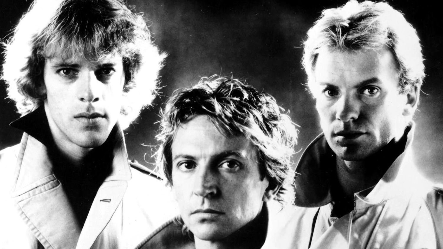 The Police ‎– Live Ghost In The Machine Background