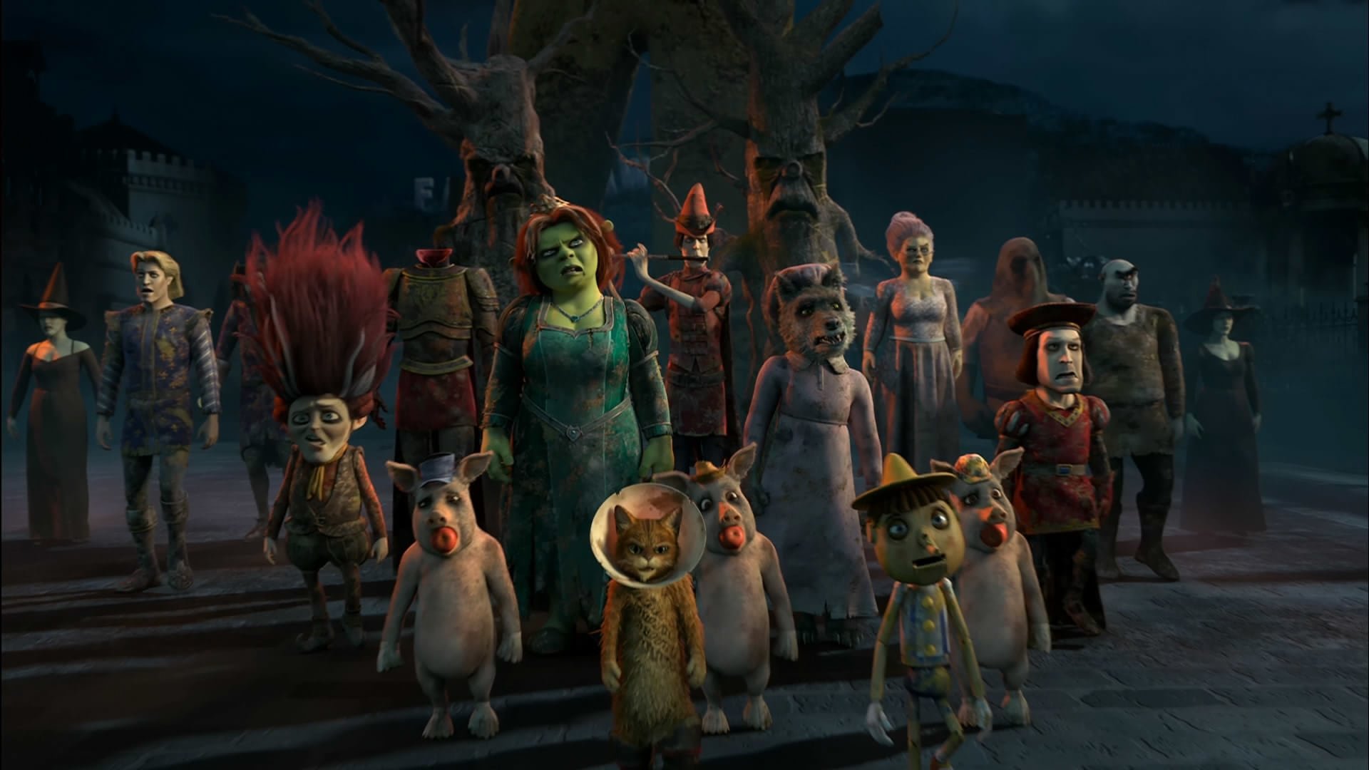 Dreamworks Spooky Stories Background