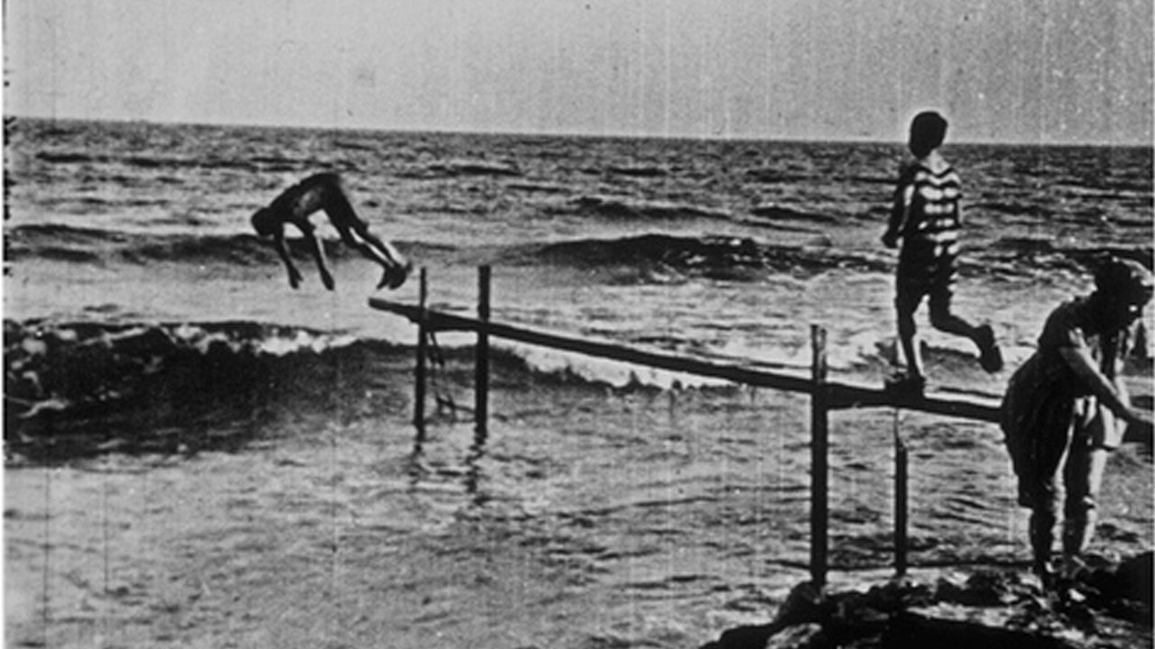 Swimming in the Sea Background
