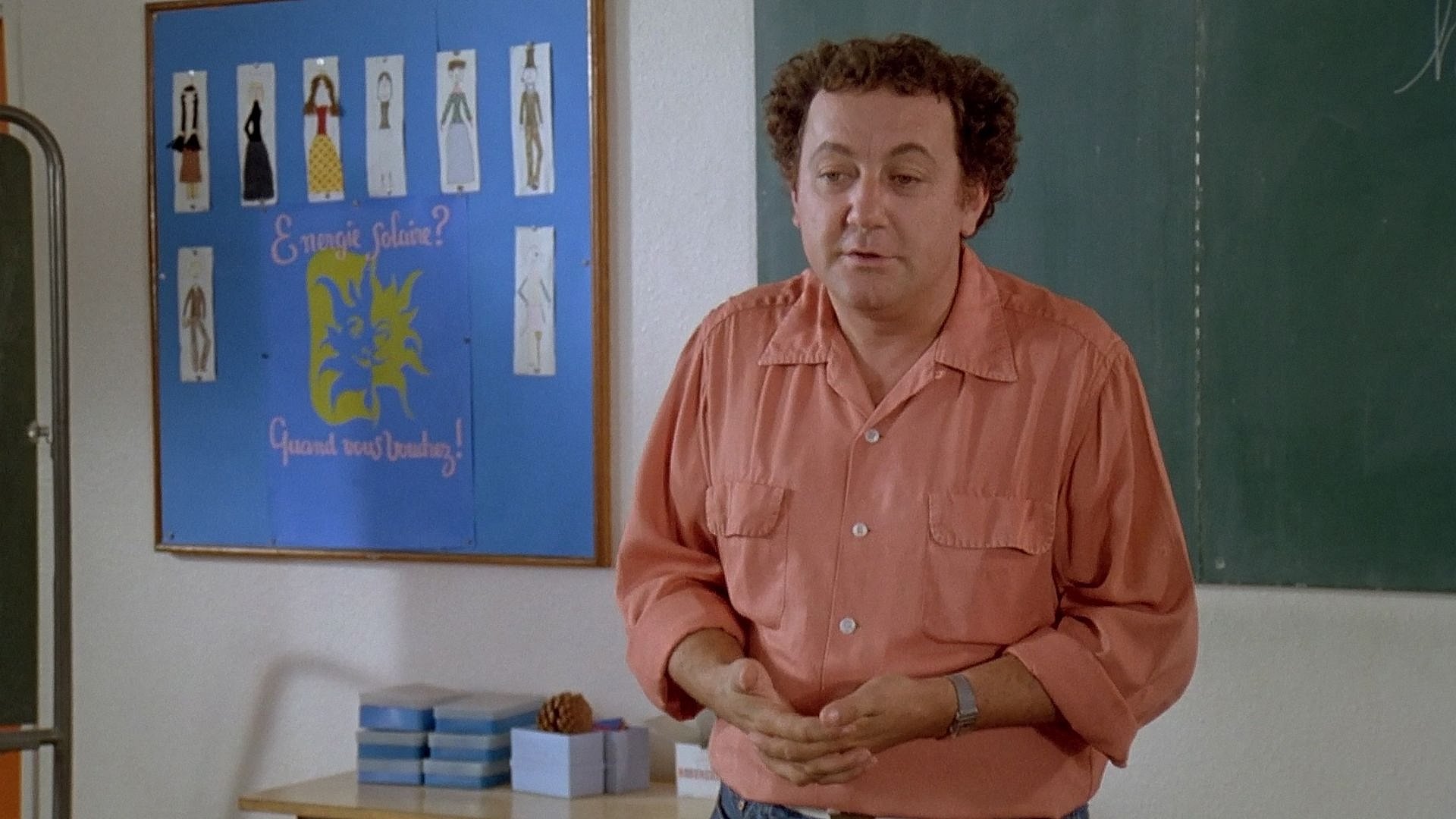 Le Maître d'école Background
