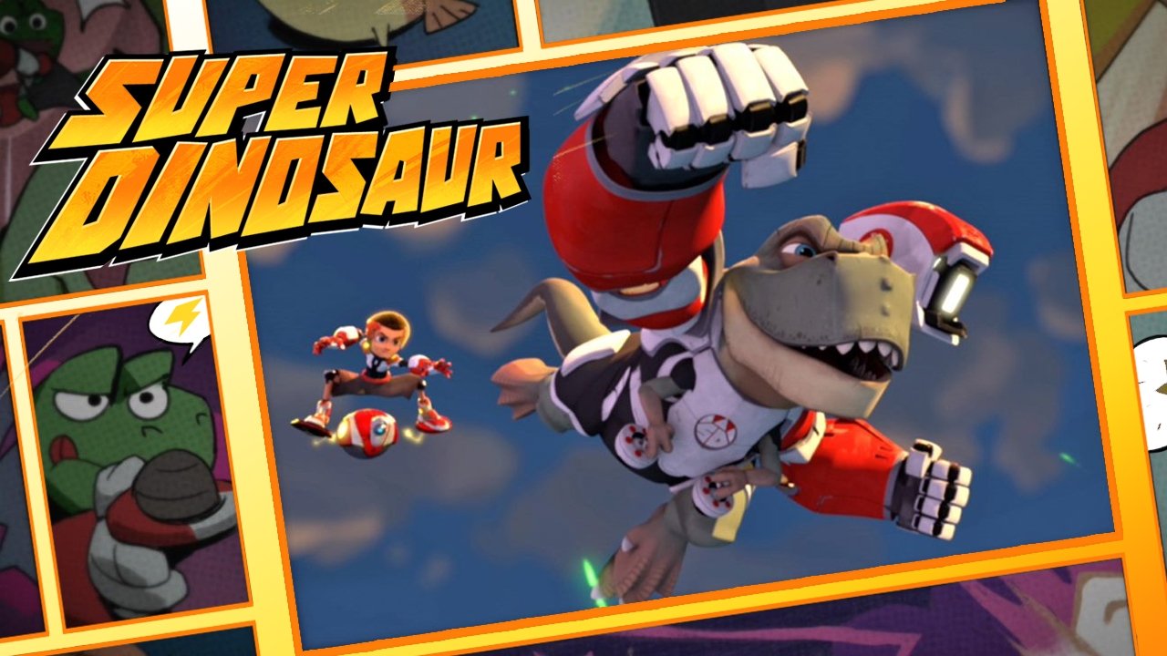 Super Dinosaur Background