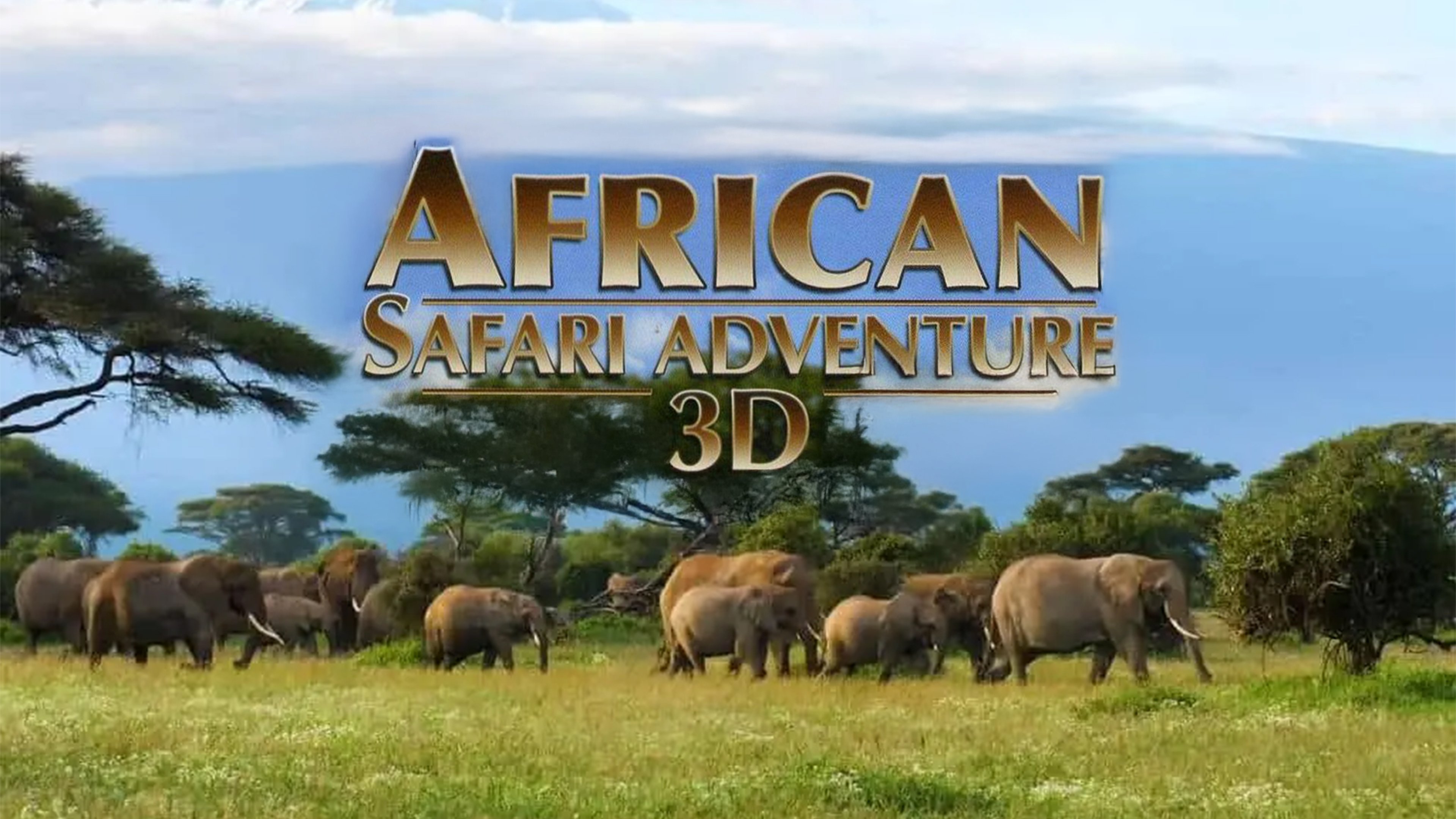 African Safari Adventure Background
