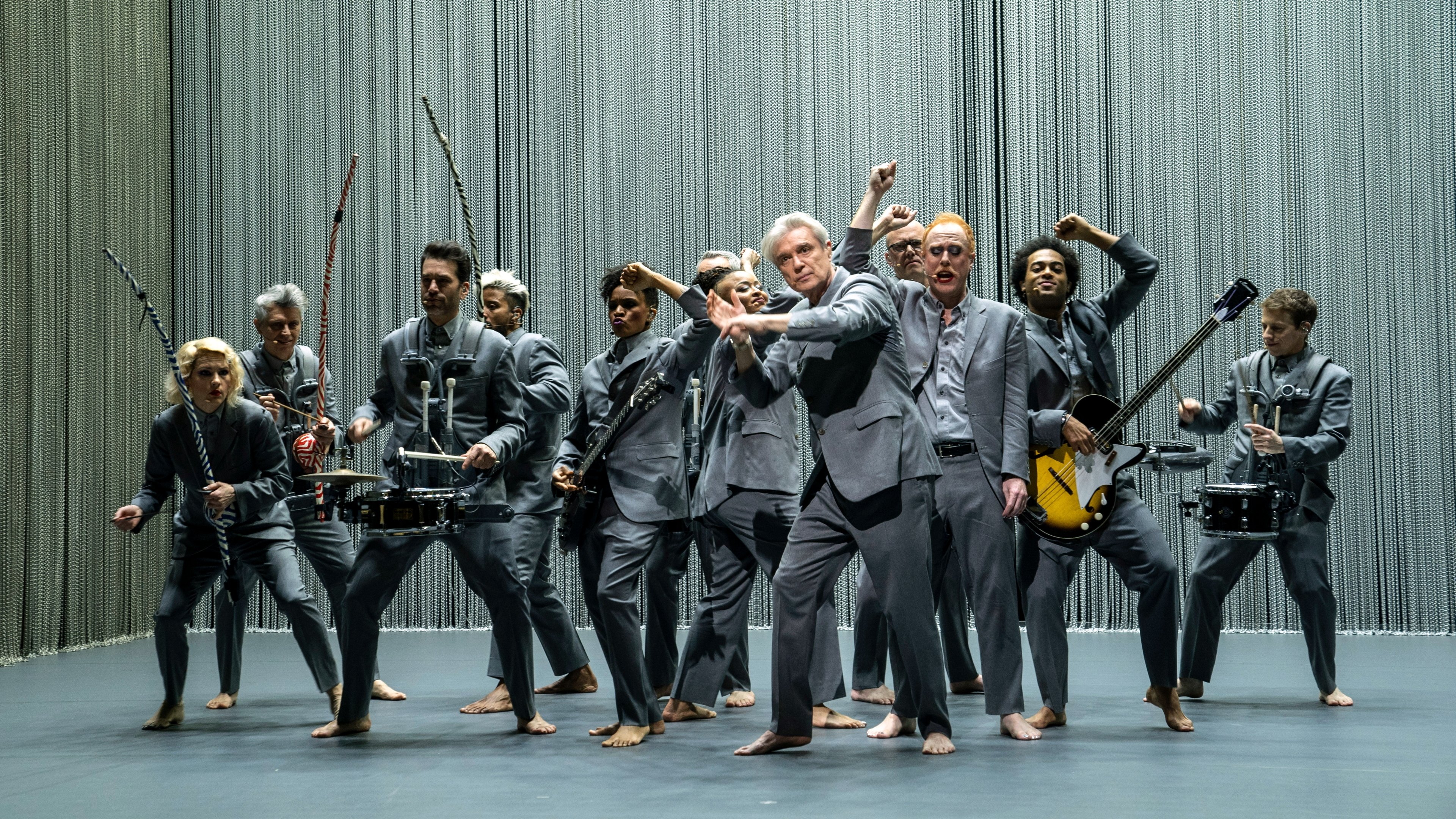 David Byrne's American Utopia Background