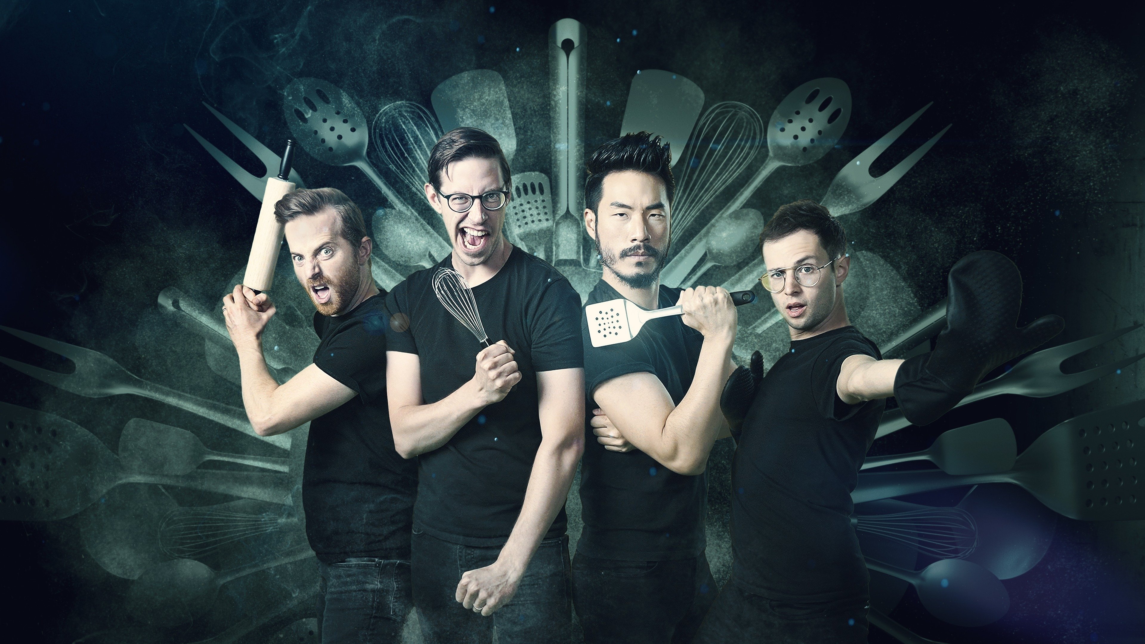 No Recipe Road Trip With the Try Guys Background