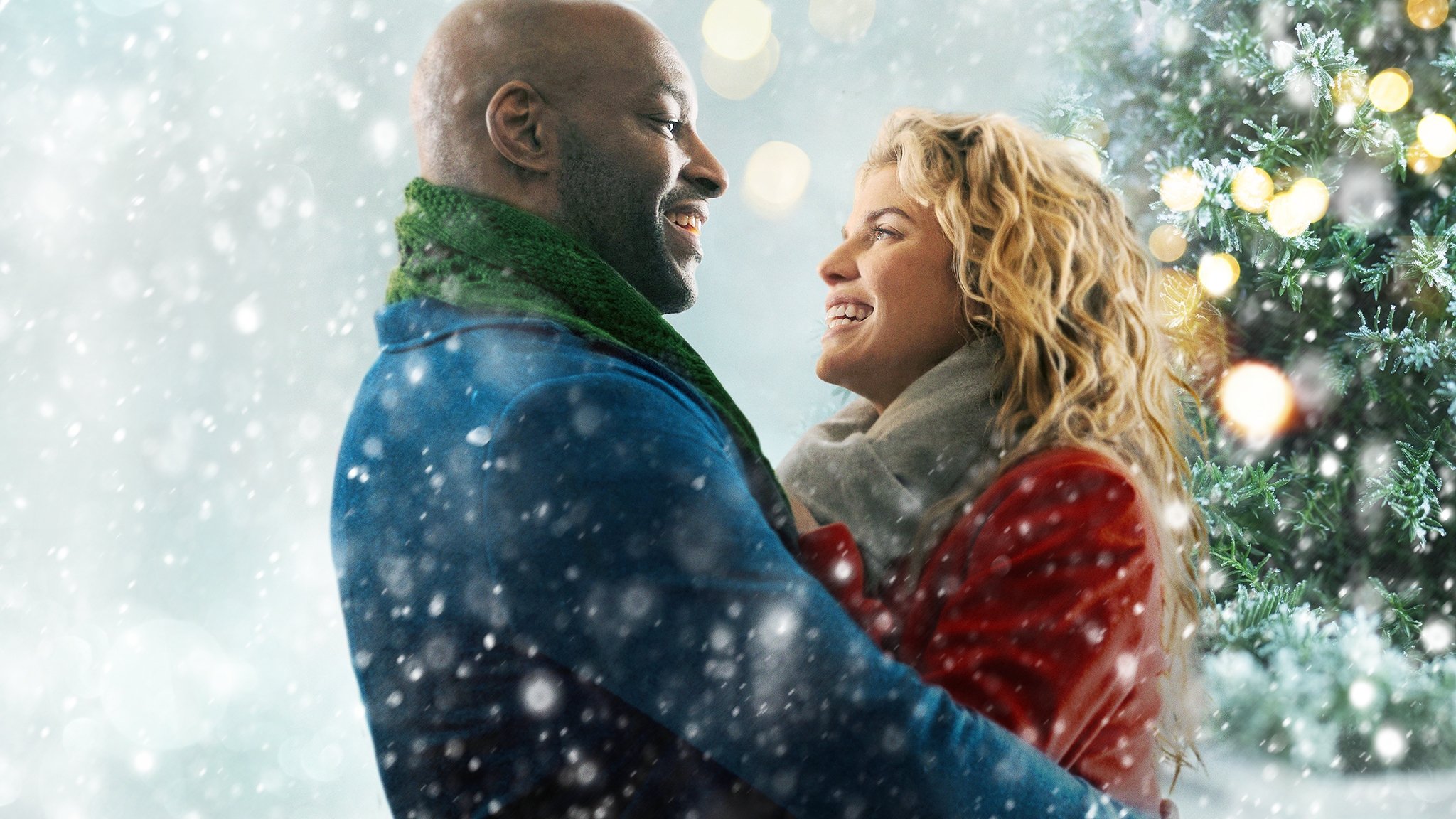 Dancing Through the Snow Background