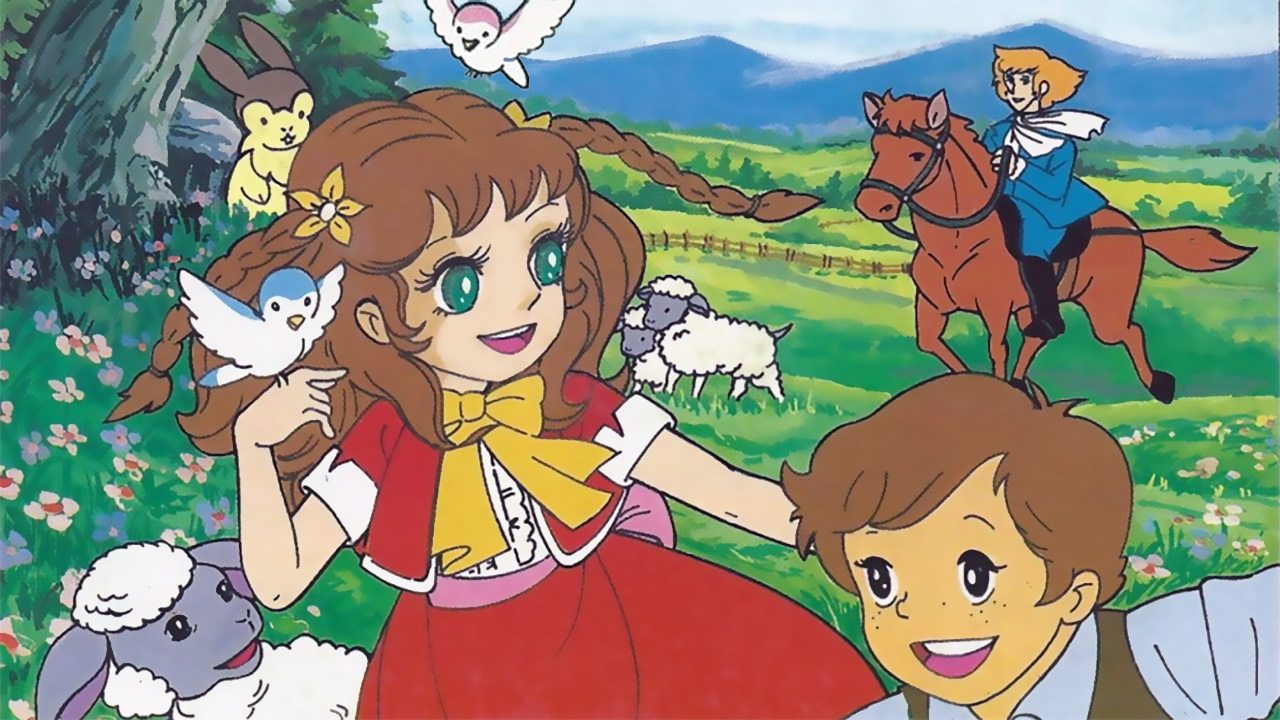 Charlotte In The Young Grass Background