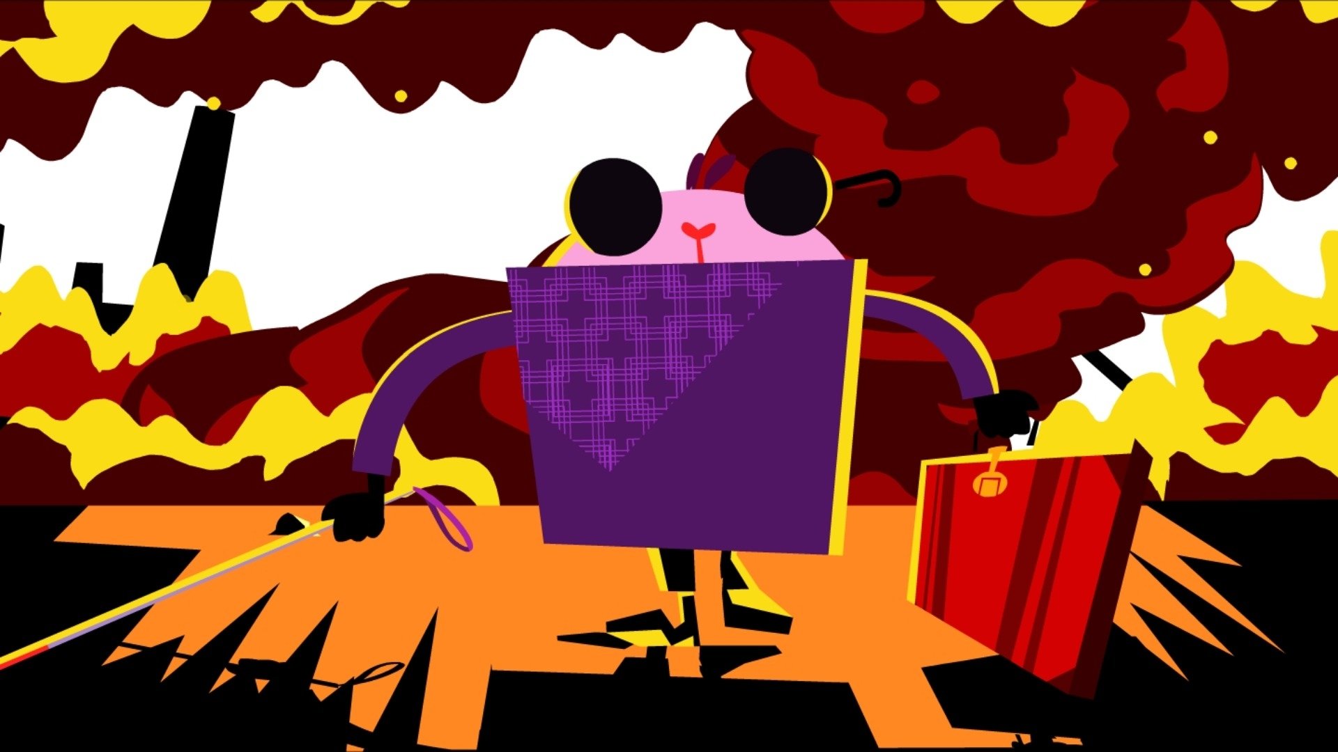 Happy Tree Friends - Mole in the City Background