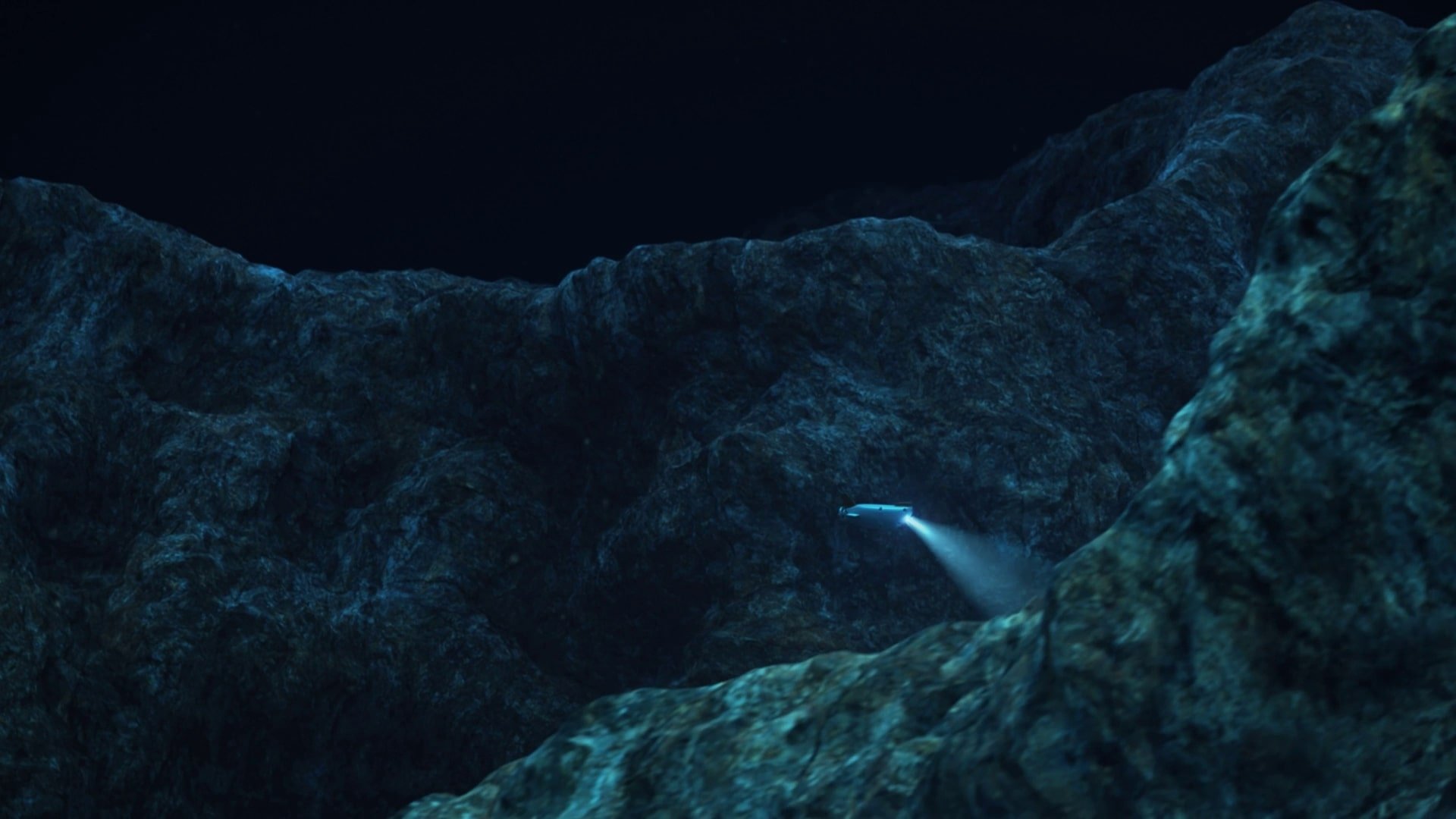 Deep Ocean: Descent into the Mariana Trench Background