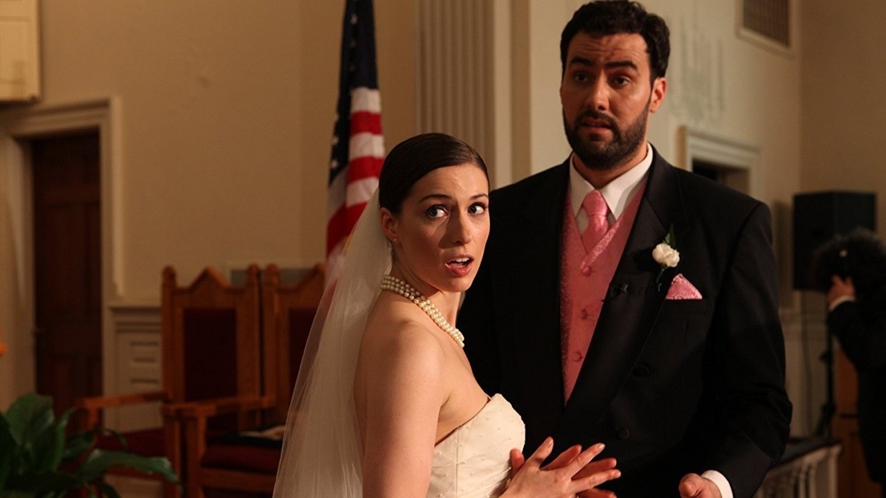 Breakup at a Wedding Background