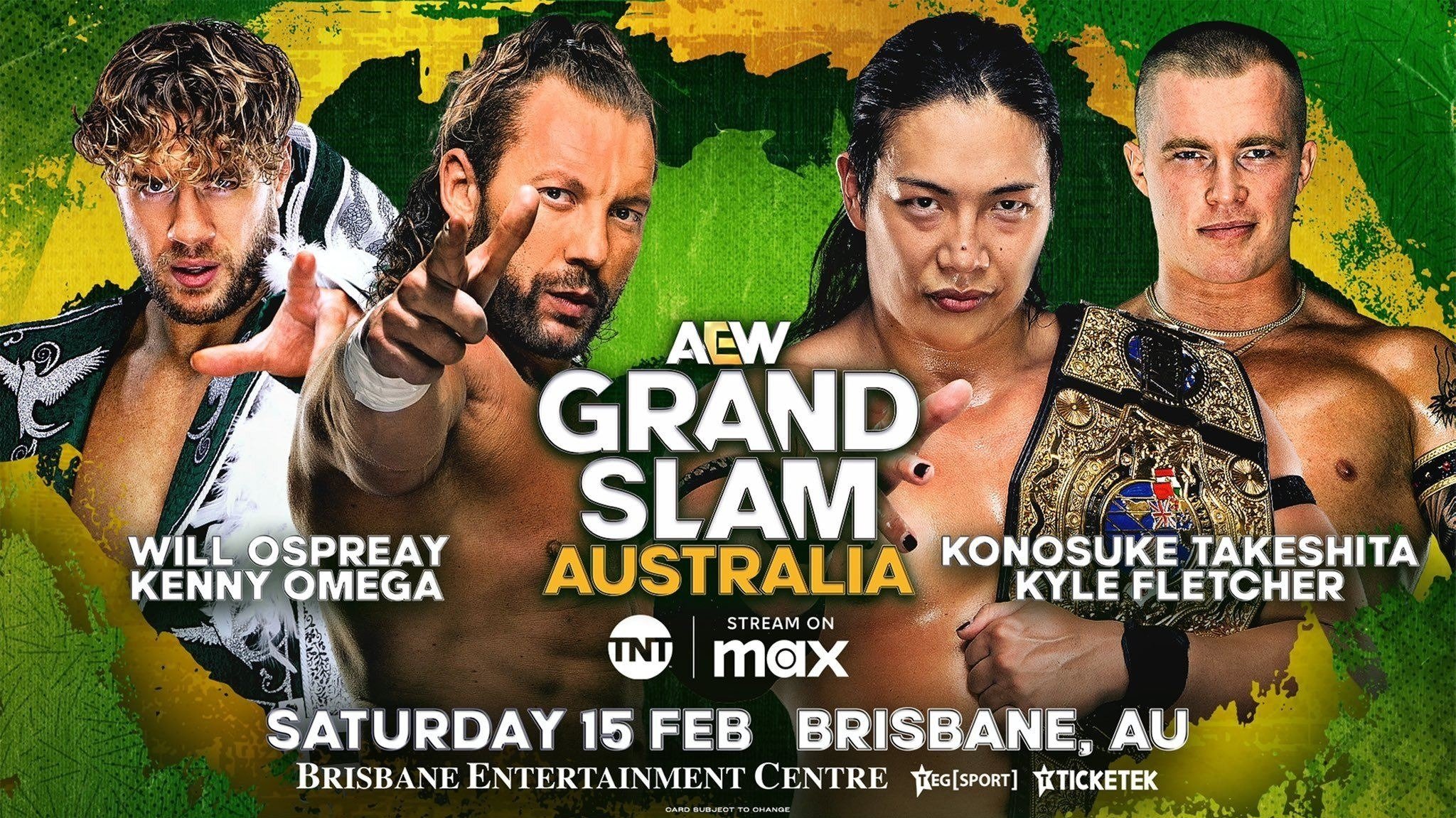 AEW: Grand Slam Australia Background