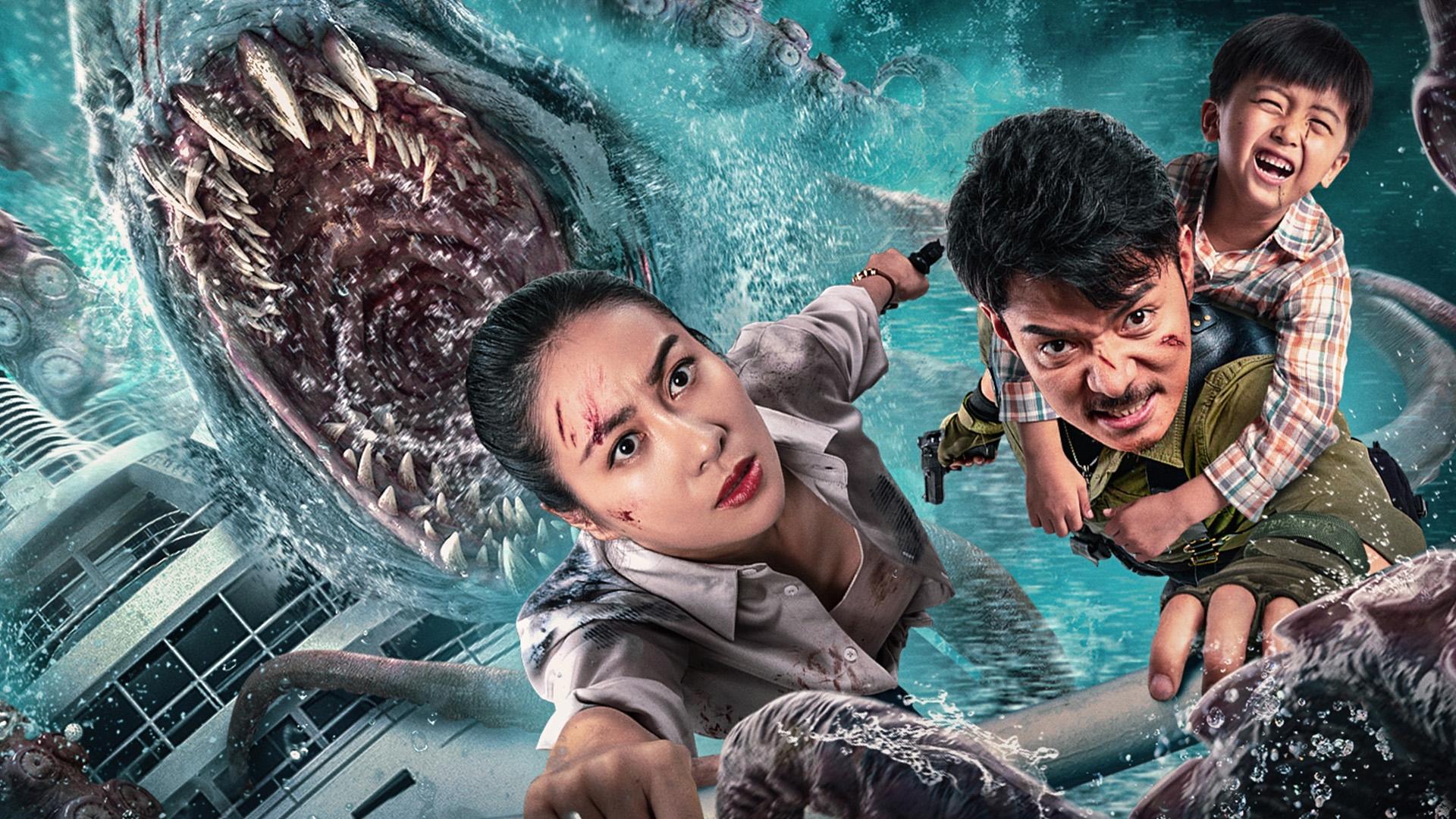 Sharktopus Background
