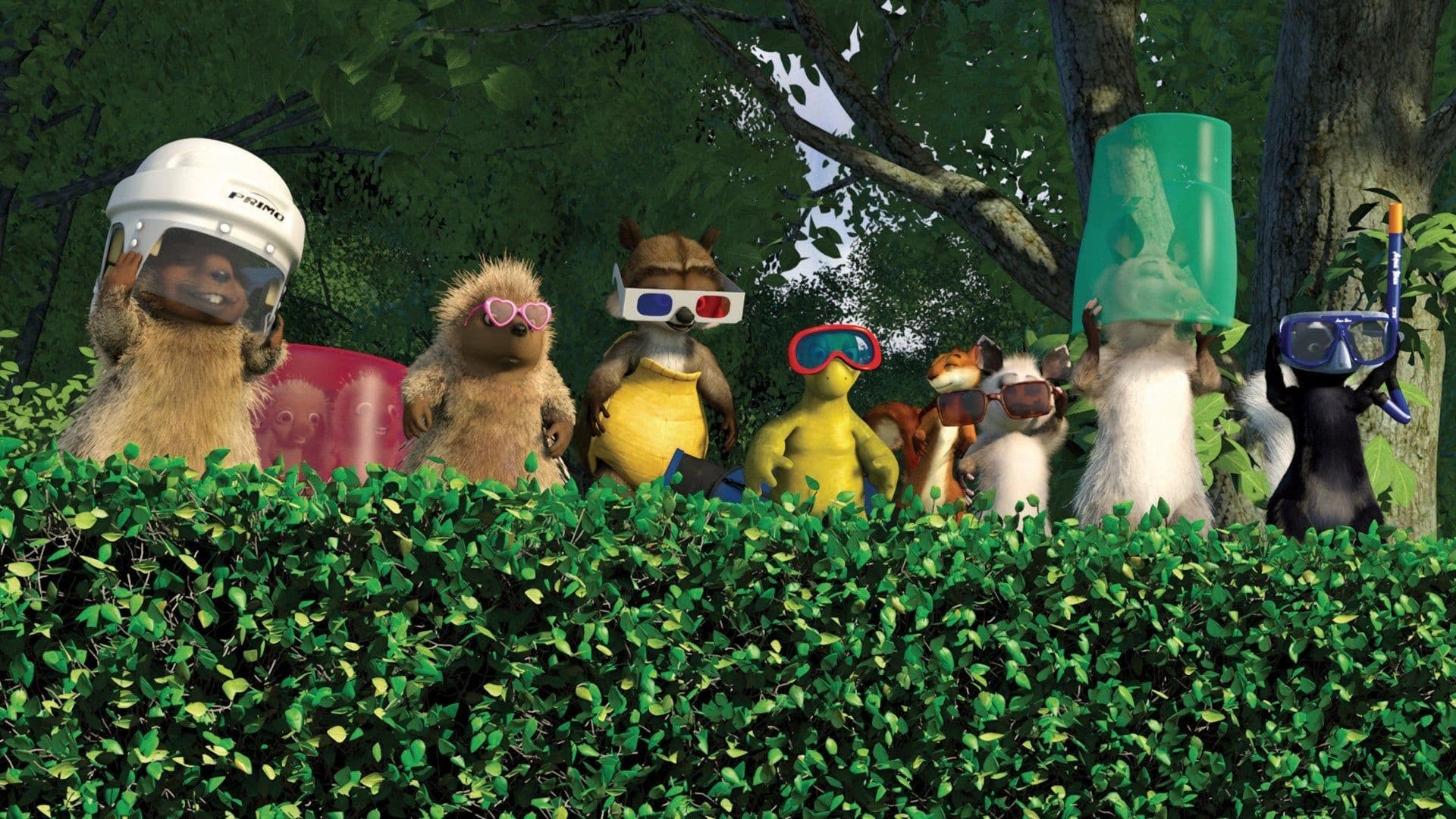 Over the Hedge Background