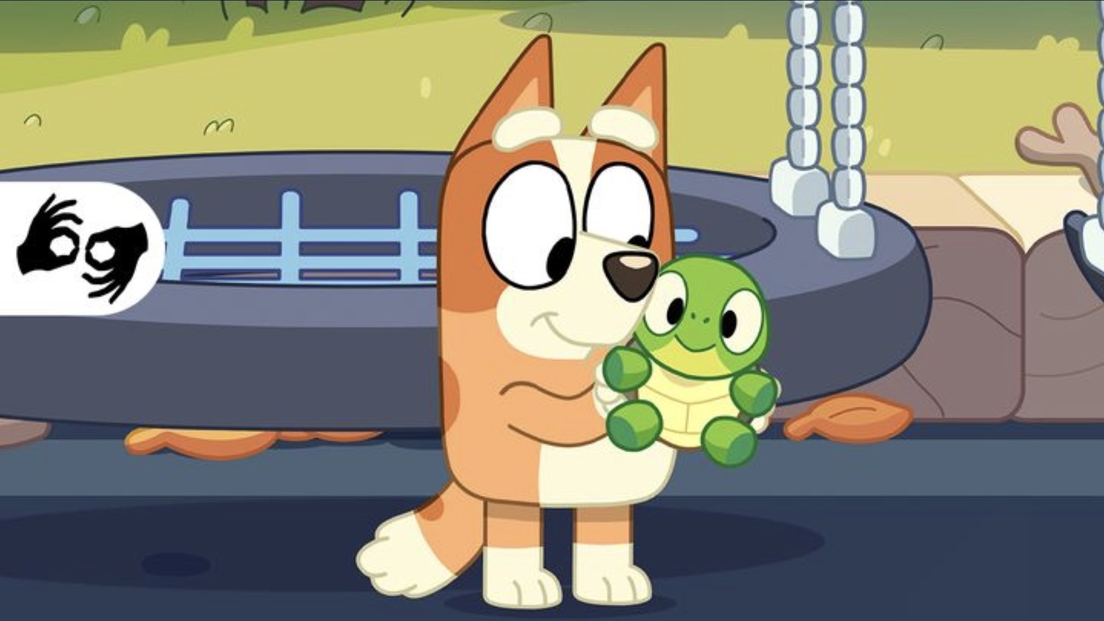 Bluey: Turtleboy (Auslan) Background