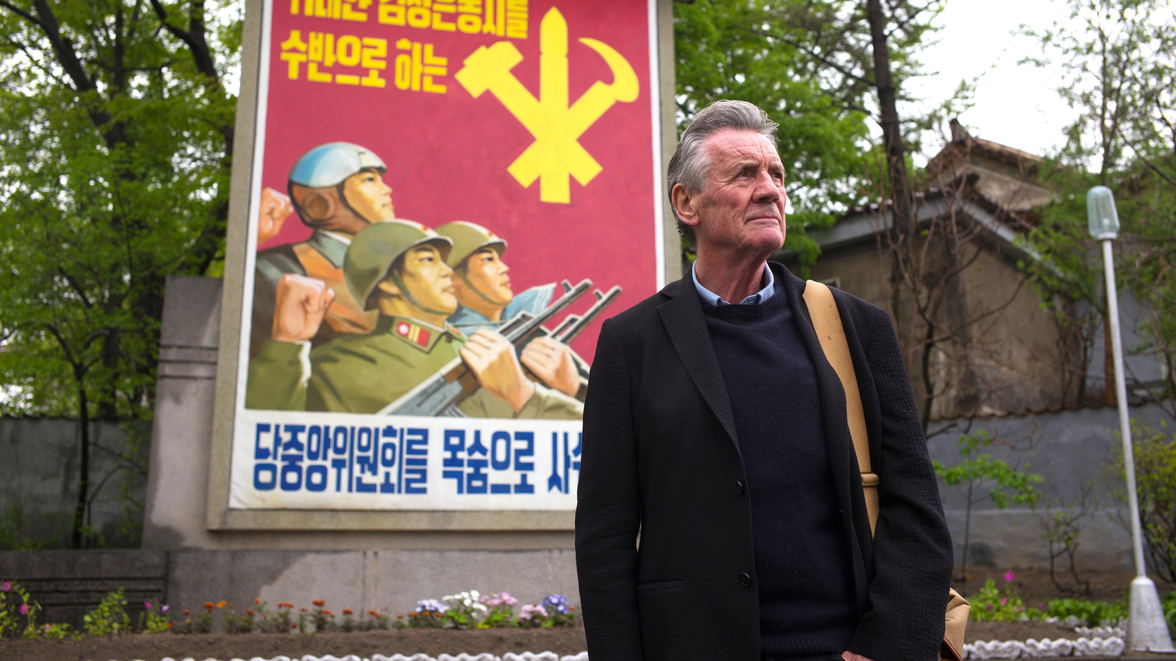 Michael Palin in North Korea Background