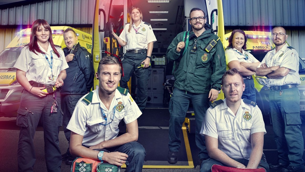 Inside the Ambulance Background