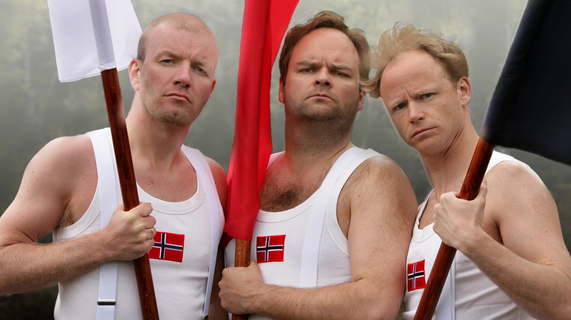 Tre brødre som ikke er brødre Background