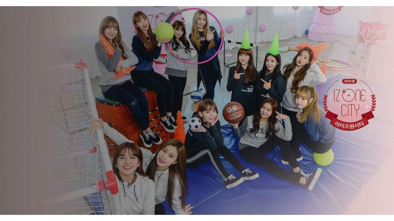 IZ*ONE CITY Background