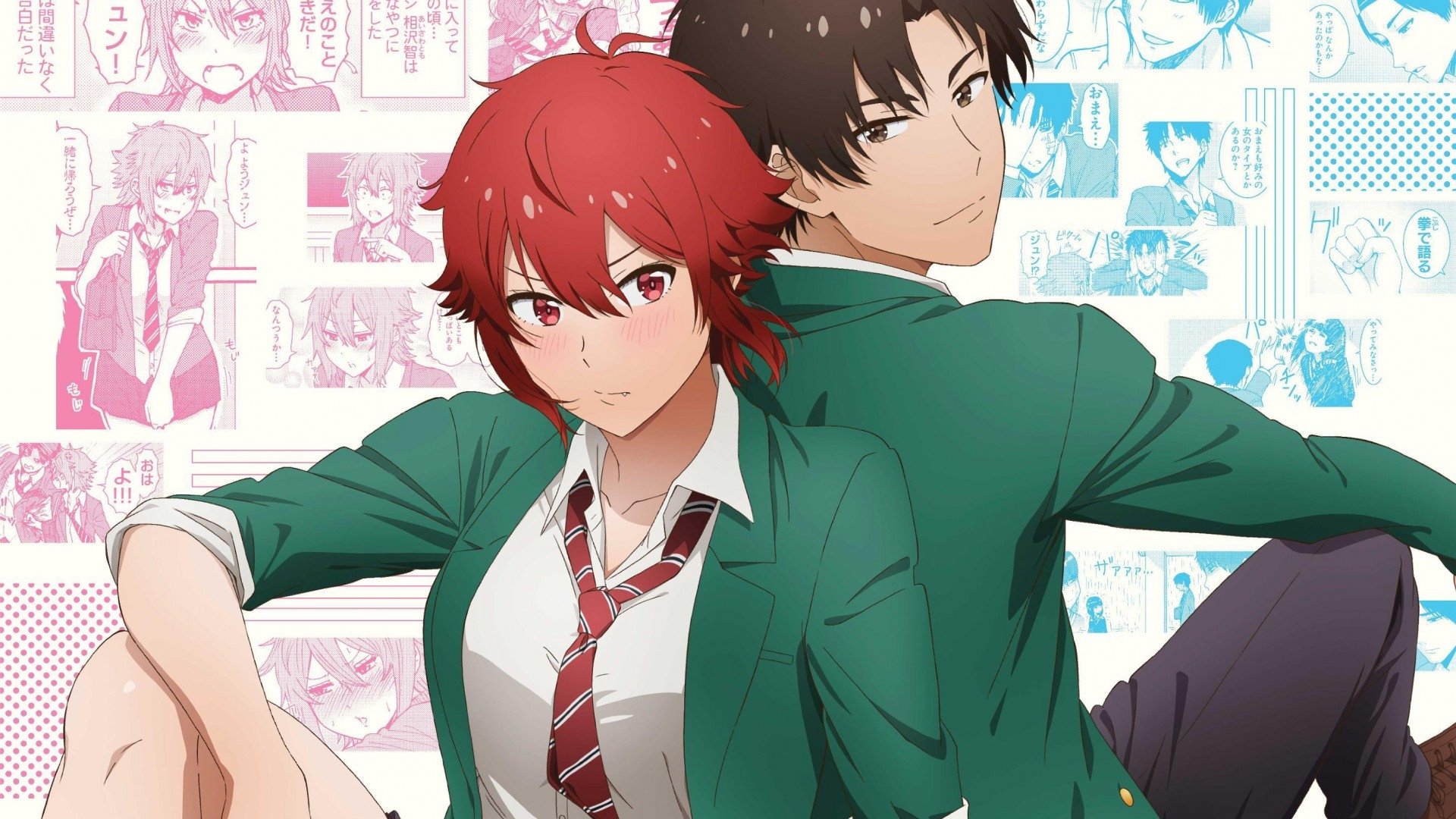 Tomo-chan Is a Girl! Background