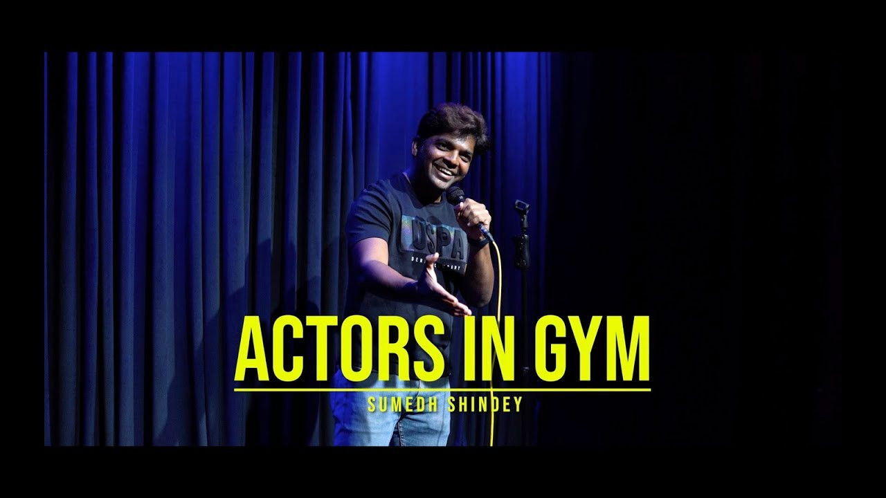 Actors on Gym Background