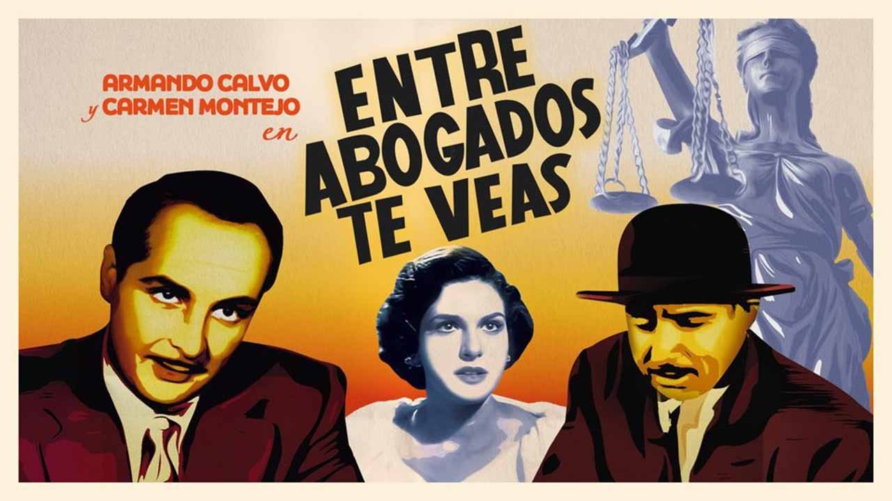 Entre abogados te veas Background