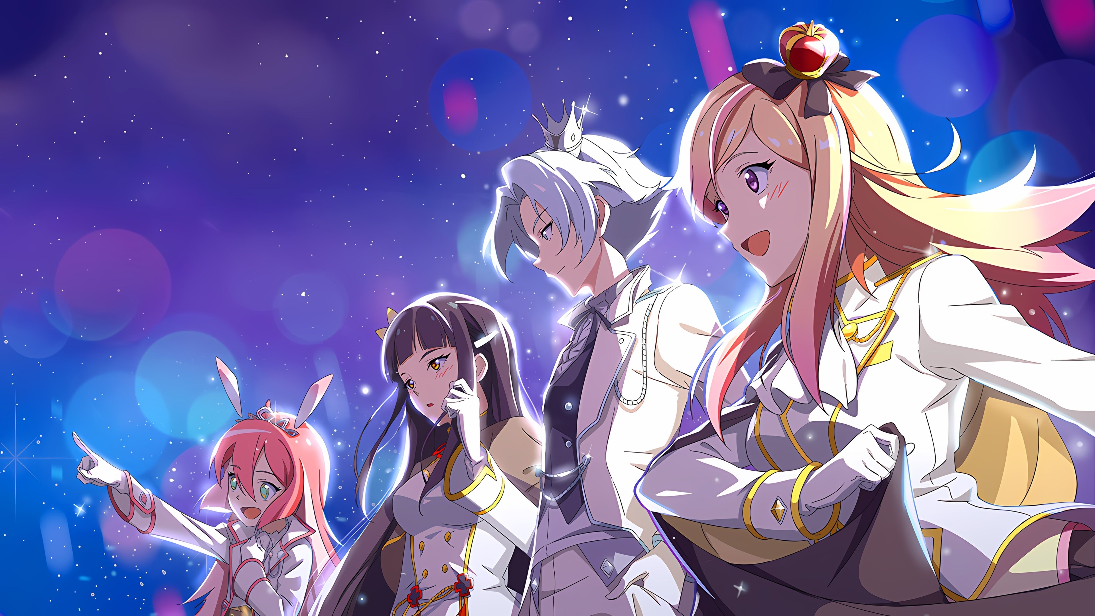 Infinite Girl 48 Background